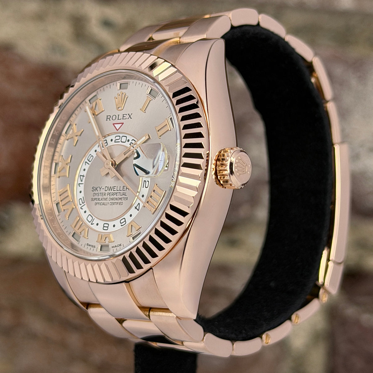Rolex Skydweller 42 - Sundust Zifferblatt, Modell 2015, Ref.326935