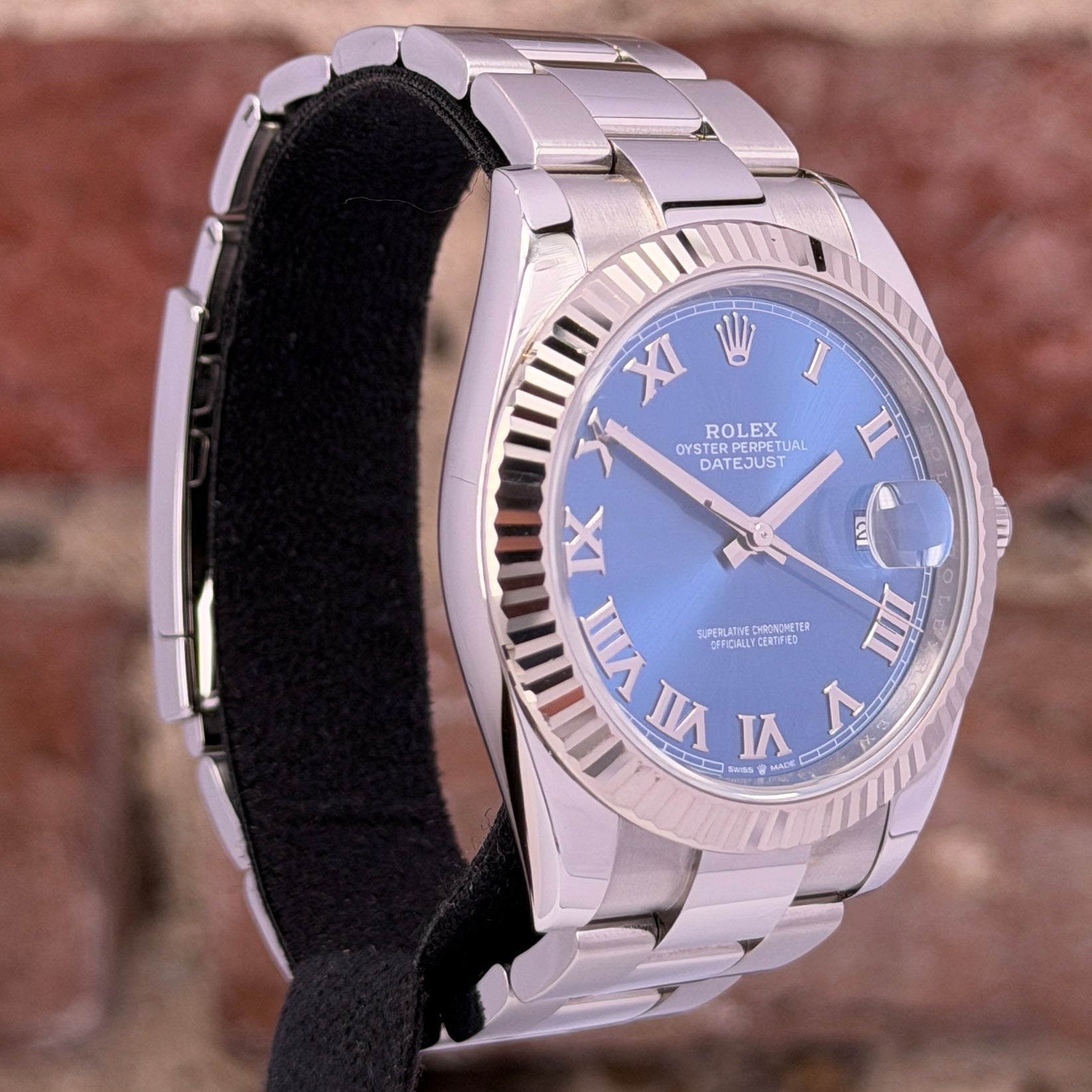 Rolex Datejust 41 - Blaues Zifferblatt Azurro, Modell 2023, Ref.126334