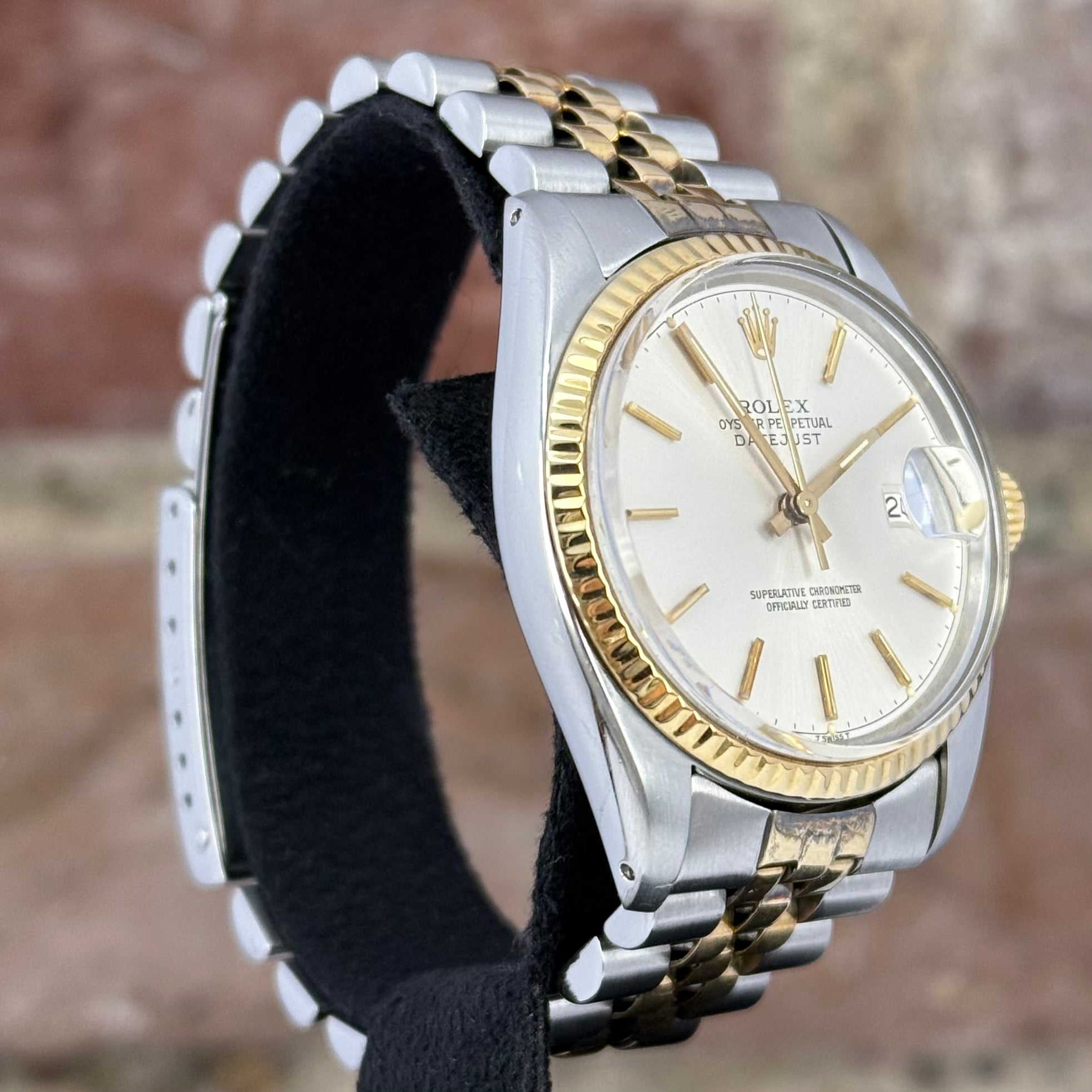 Rolex Datejust 36 - Silbernes Zifferblatt, Modell ca.1978, Ref.16013