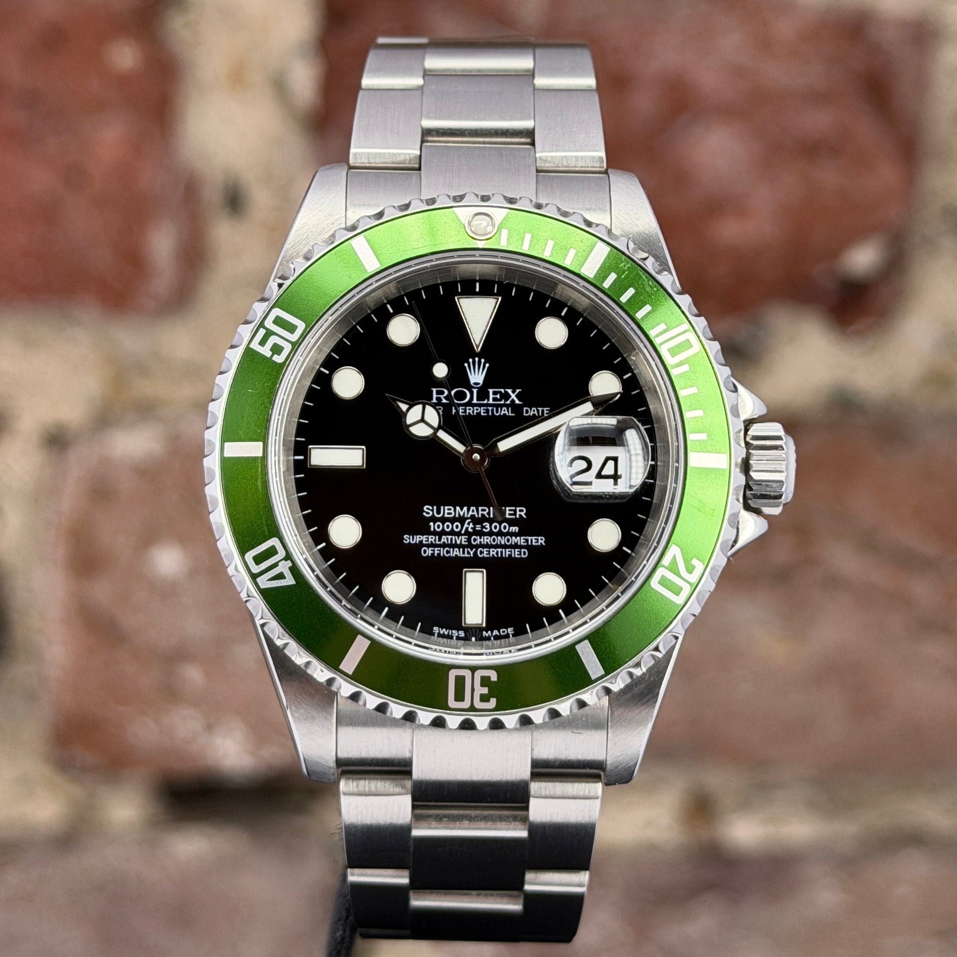 Rolex Submariner 40 - Schwarzes Zifferblatt, Ref.16610LV