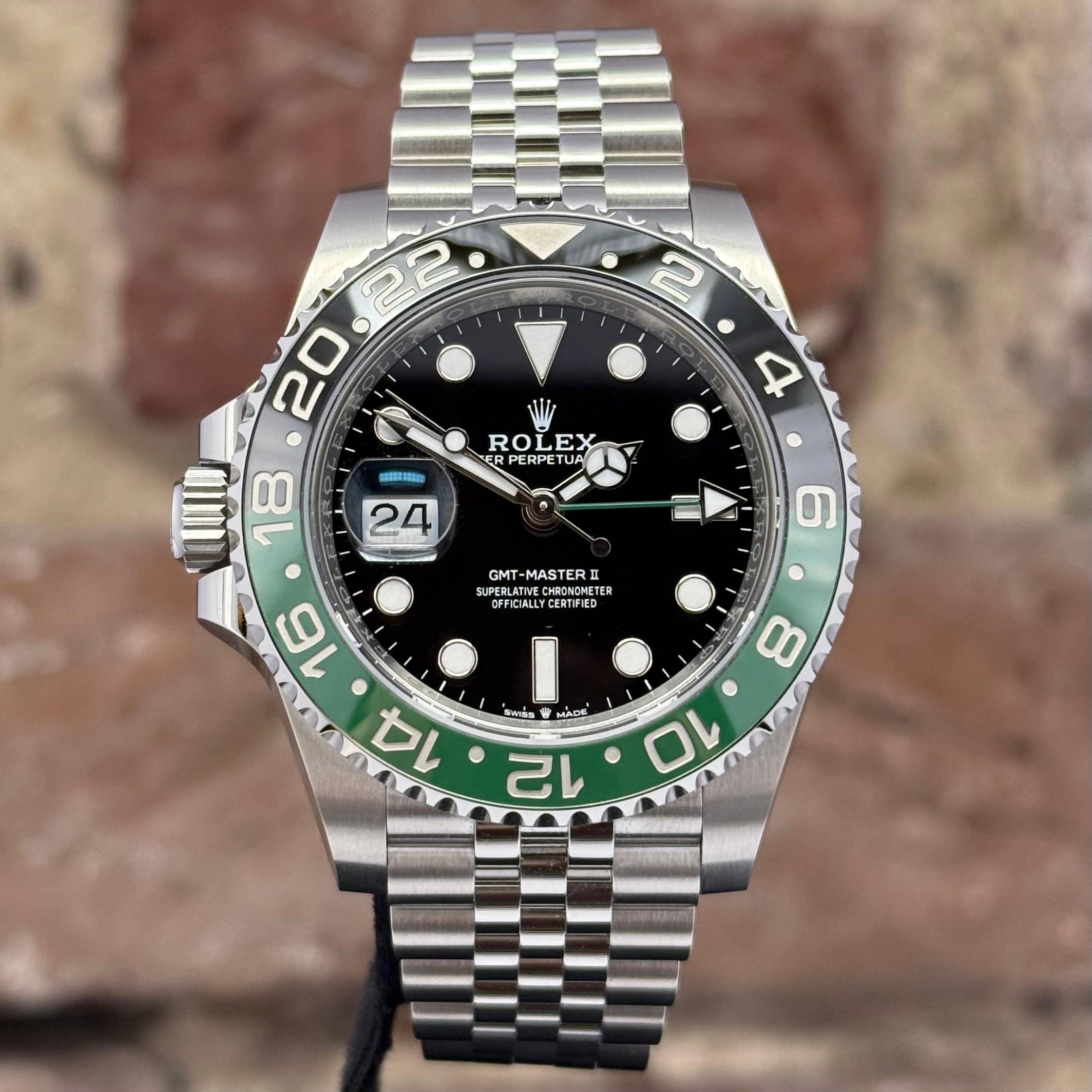 Rolex Gmt Master II - Schwarzes Zifferblatt, Modell 2025, Ref.126720VTNR