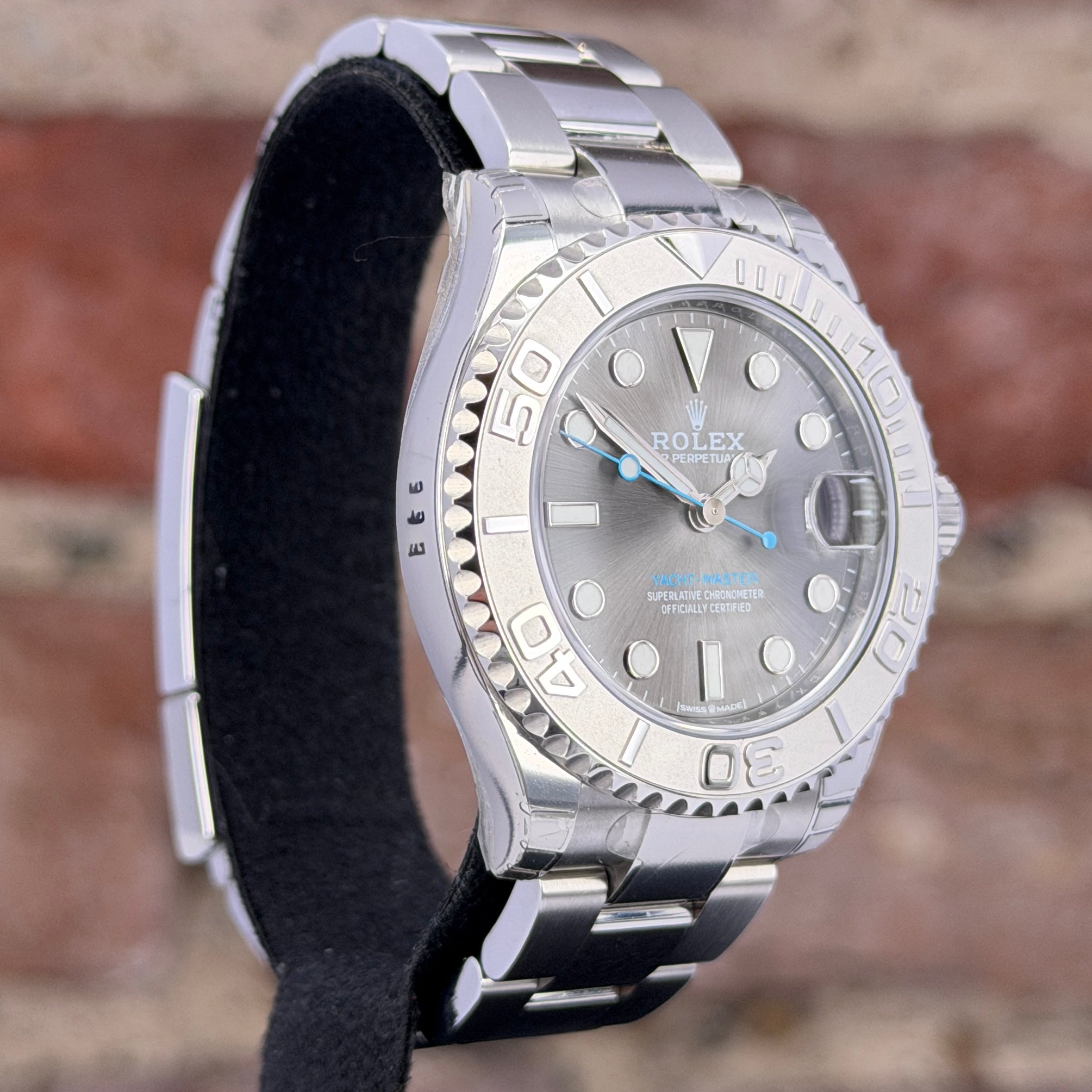 Rolex Yachtmaster 37 - Rhodium Zifferblatt, Modell 2022, Ref.268622