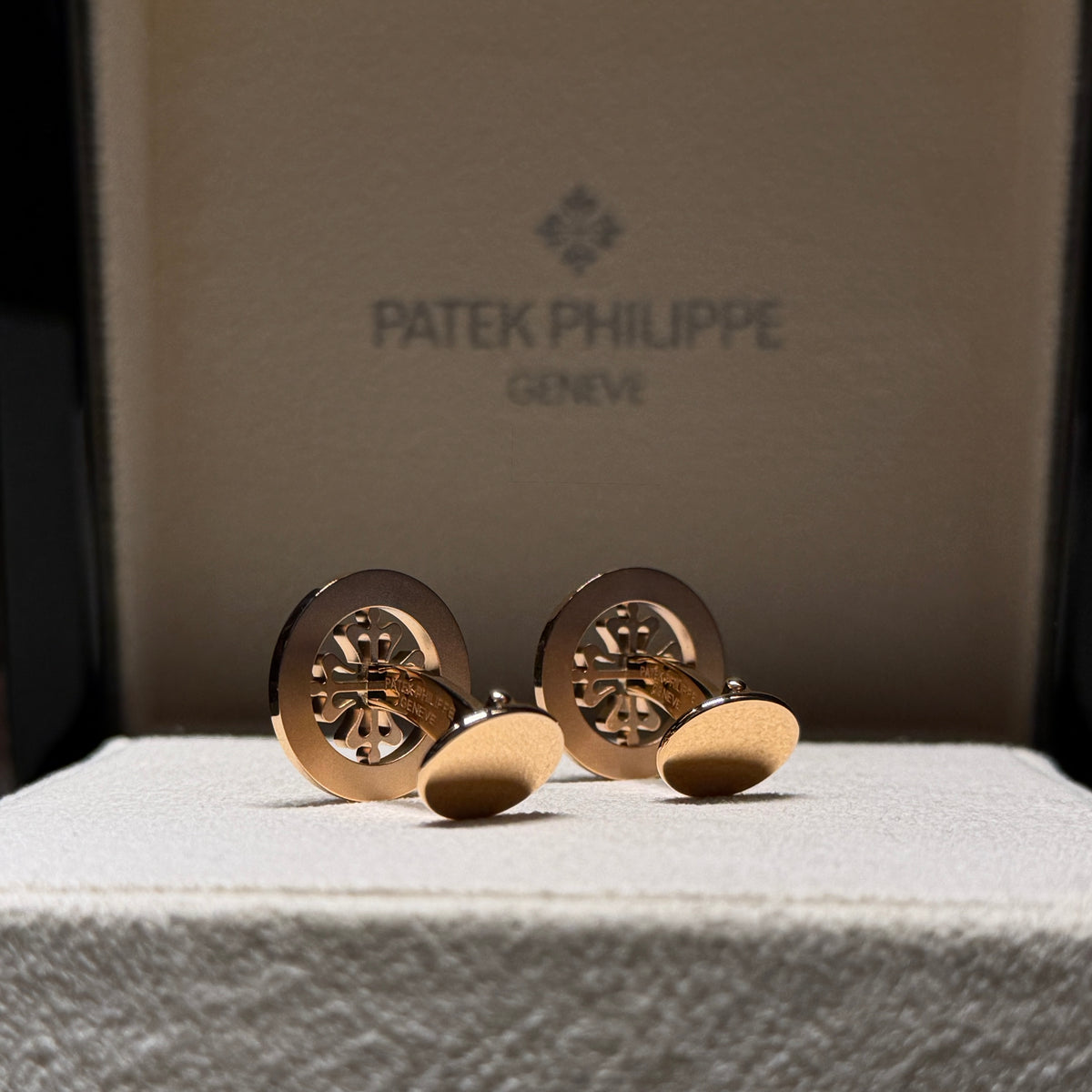 Patek Phillipe - Calatrava Manschettenknöpfe, Rosègold