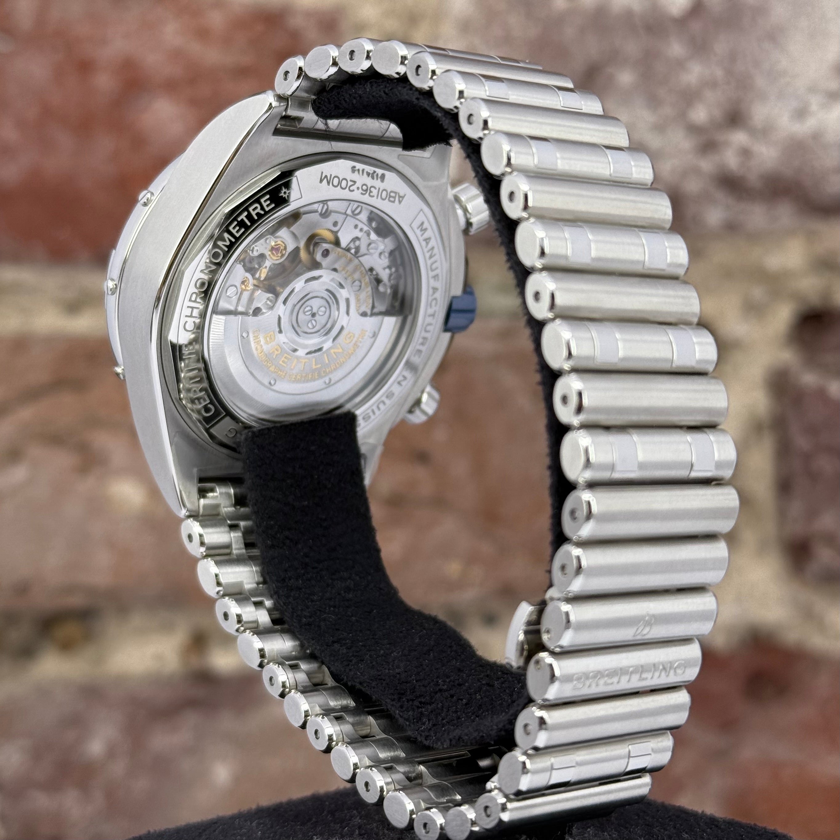 Breitling Super Chronomat 44, Blaues Zifferblatt, Modell 2024, Ref.AB0136