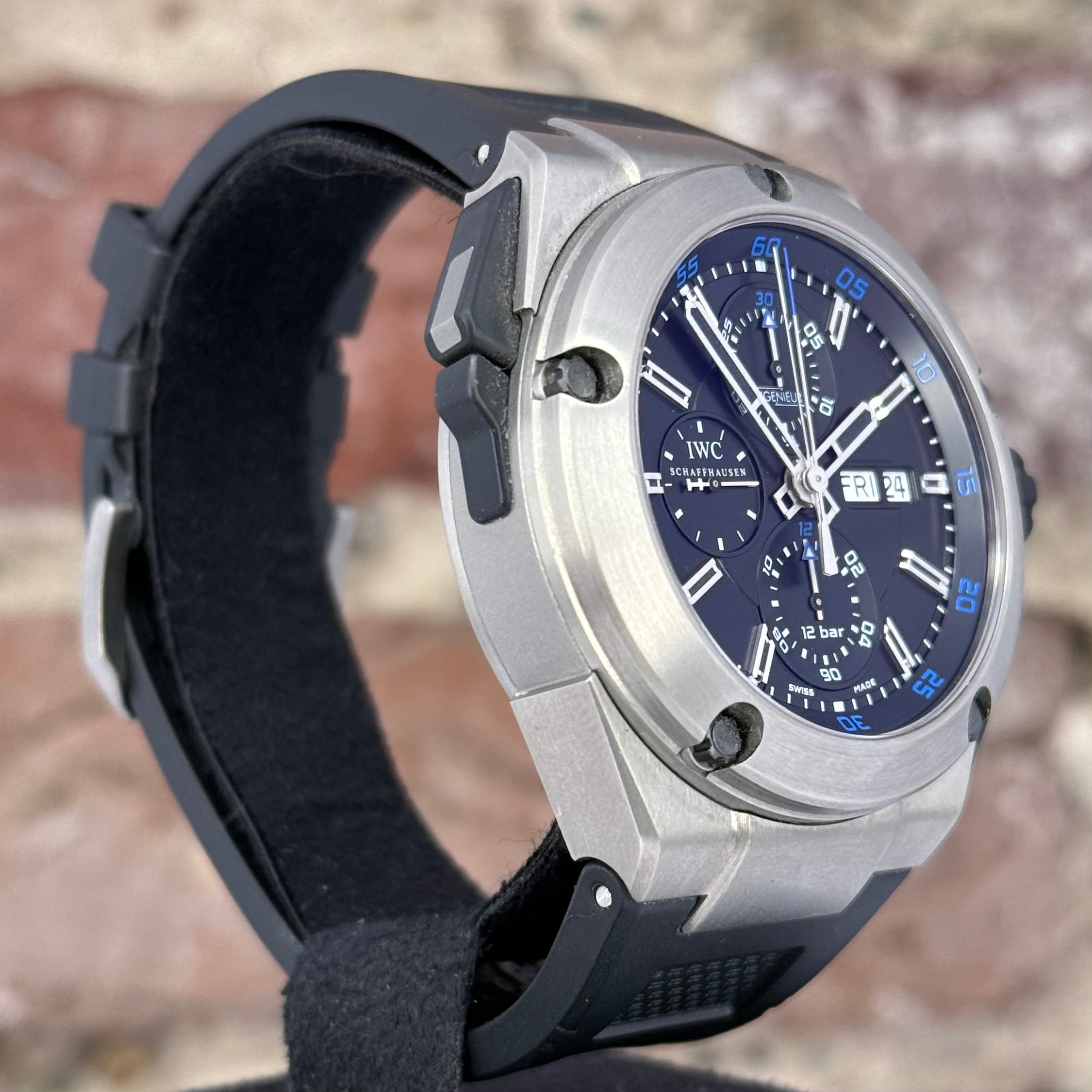 IWC Chronograph - Schwarzes Zifferblatt, Modell 2011, Ref. IW376501