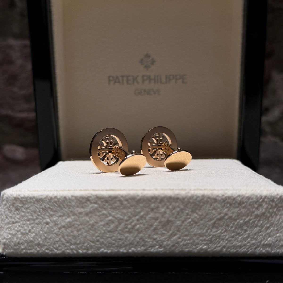 Patek Phillipe - Calatrava Manschettenknöpfe, Rosègold
