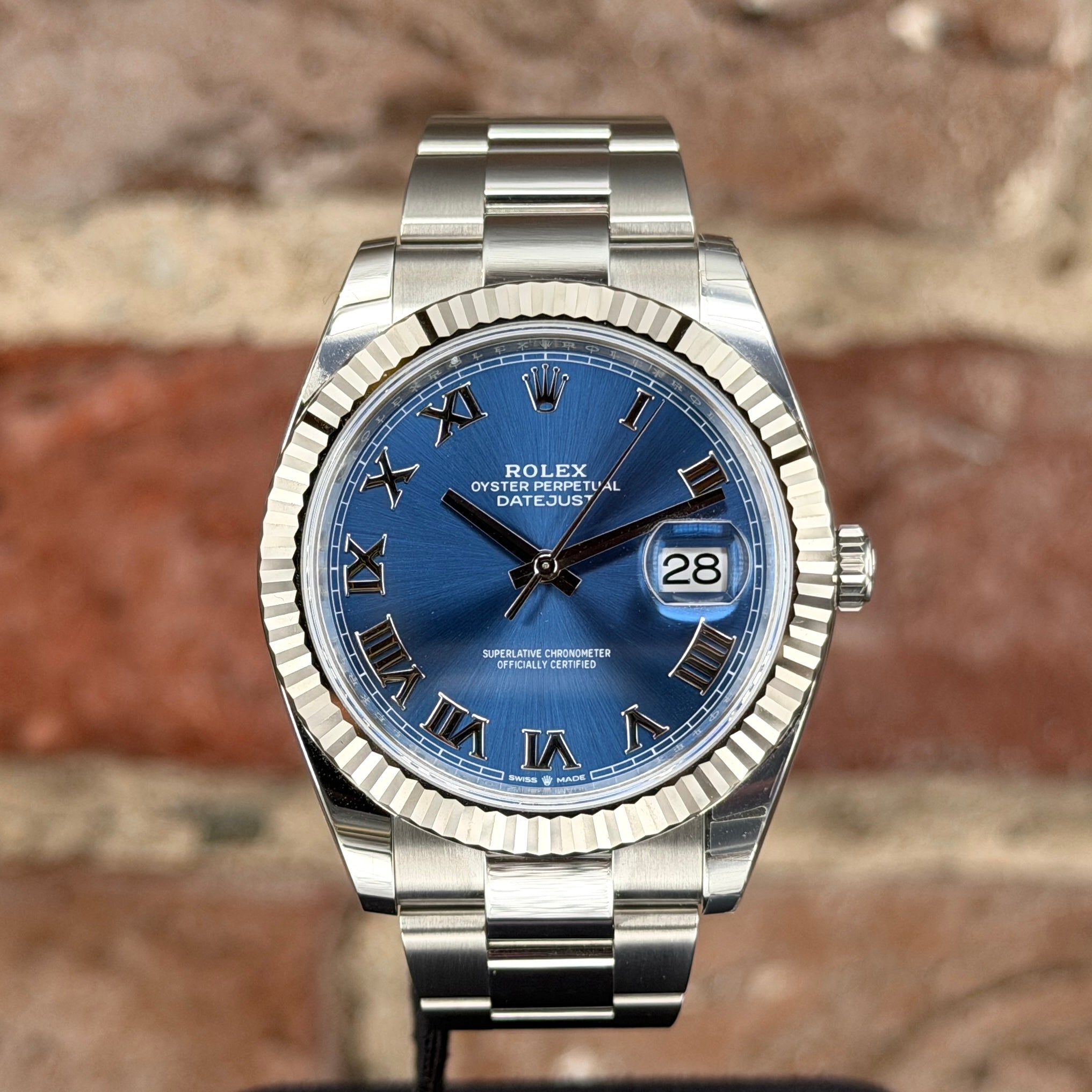 Rolex Datejust 41 - Blaues Zifferblatt Azurro, Modell 2025, Ref.126334