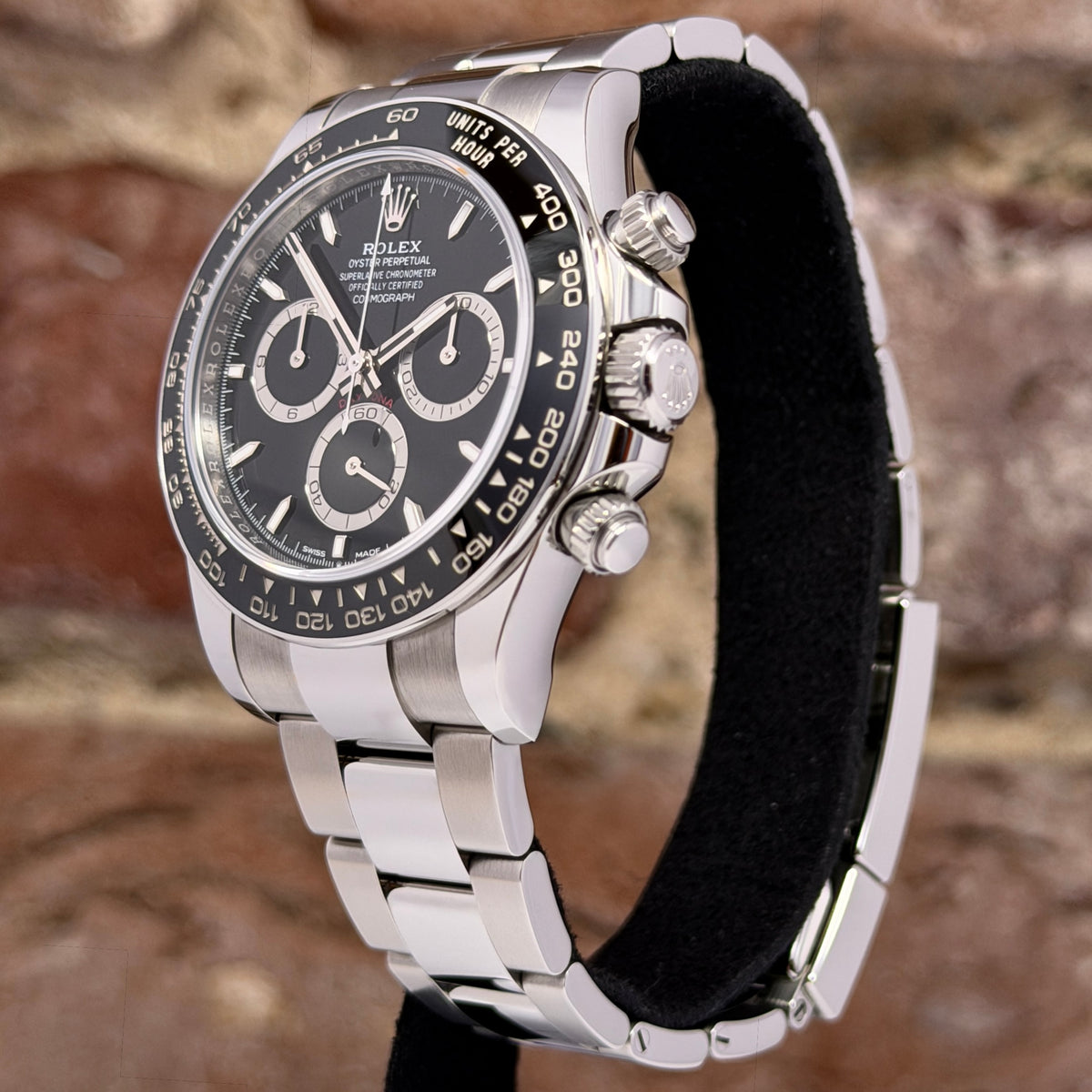 Rolex Cosmograph Daytona - Schwarzes Zifferblatt, Modell 2024, Ref. 126500LN