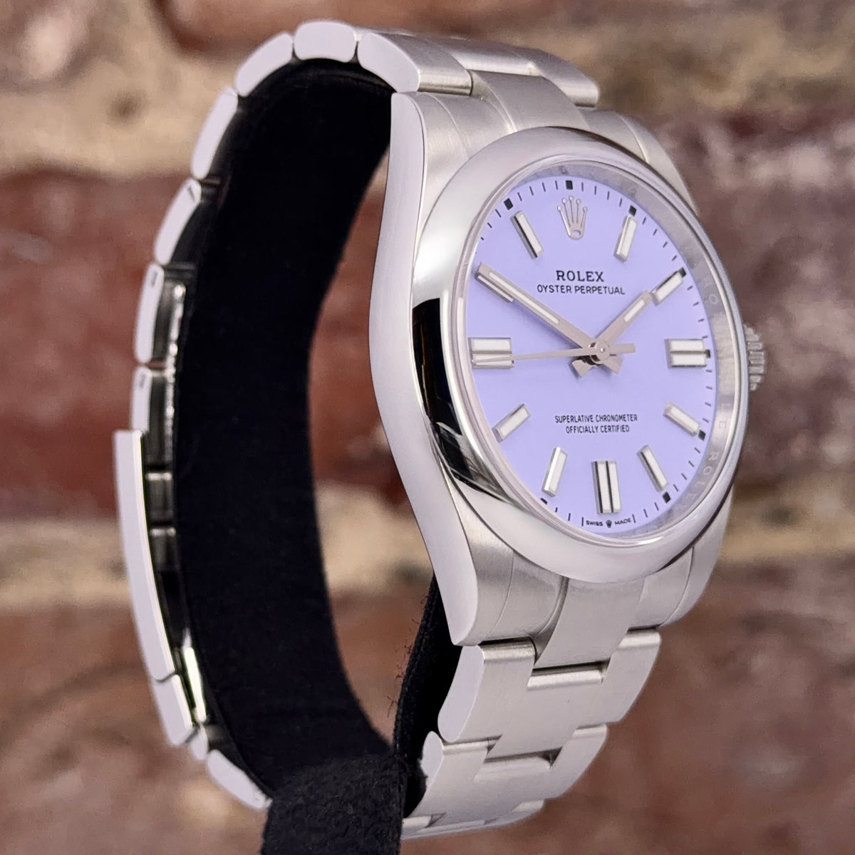 Rolex Oyster Perpetual 41 - Lavender Zifferblatt, Modell 2026, Ref.134300