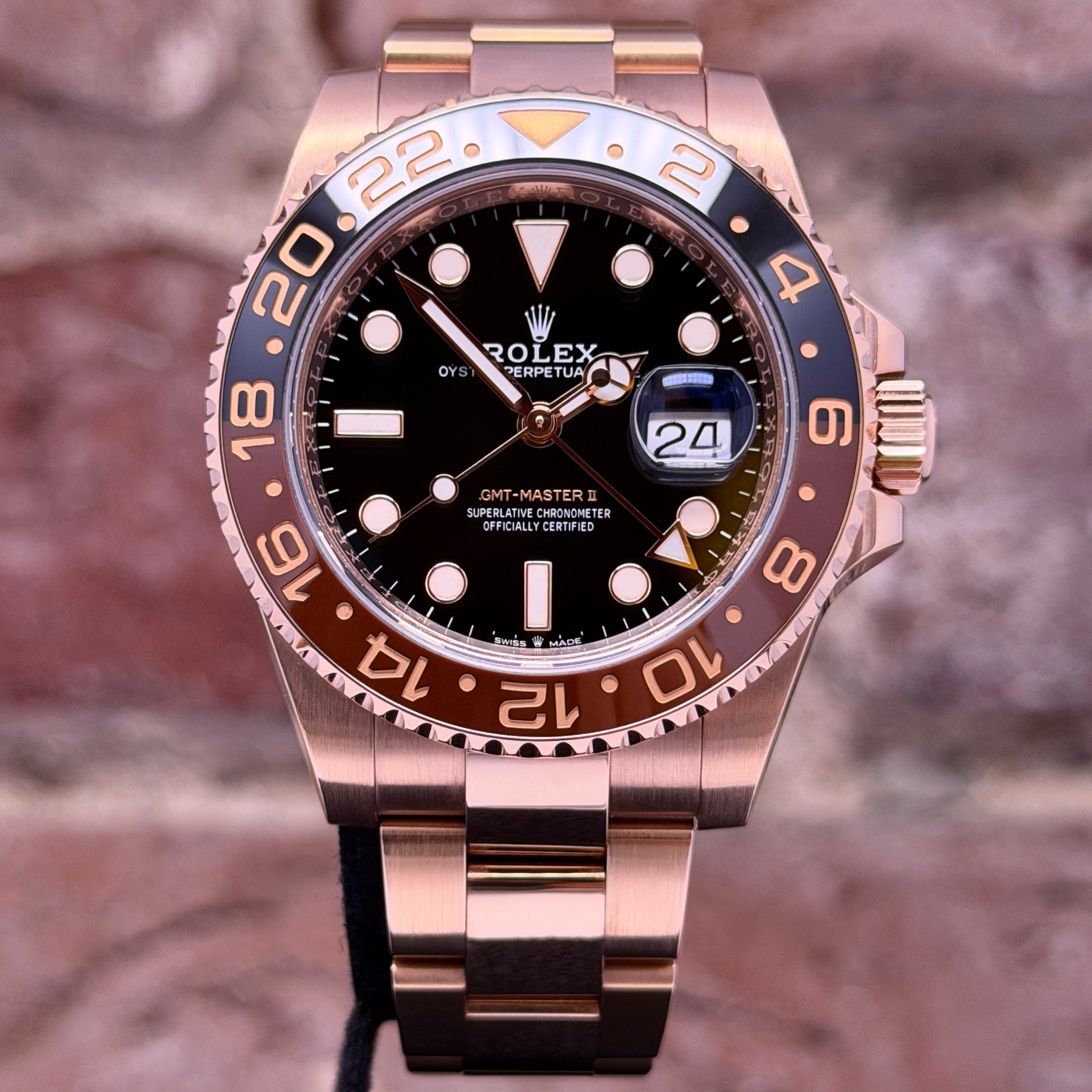 Rolex Gmt Master - Schwarzes Zifferblatt, Modell 2019, Ref.126715CHNR