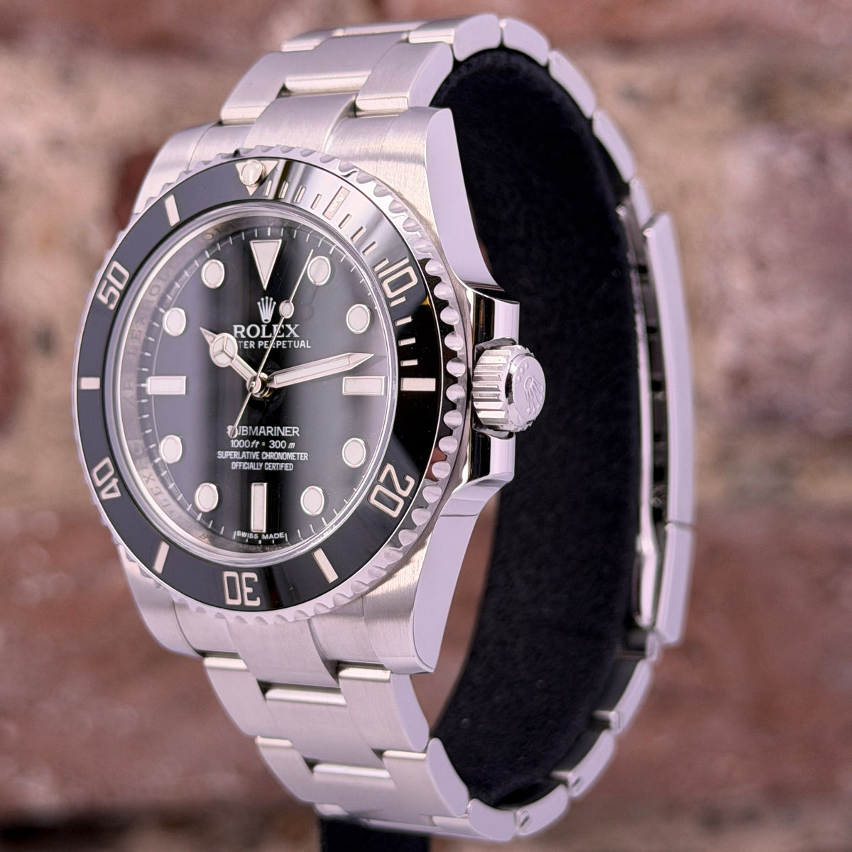 Rolex Submariner 40 - Schwarzes Zifferblatt, Modell 2015, Ref. 114060