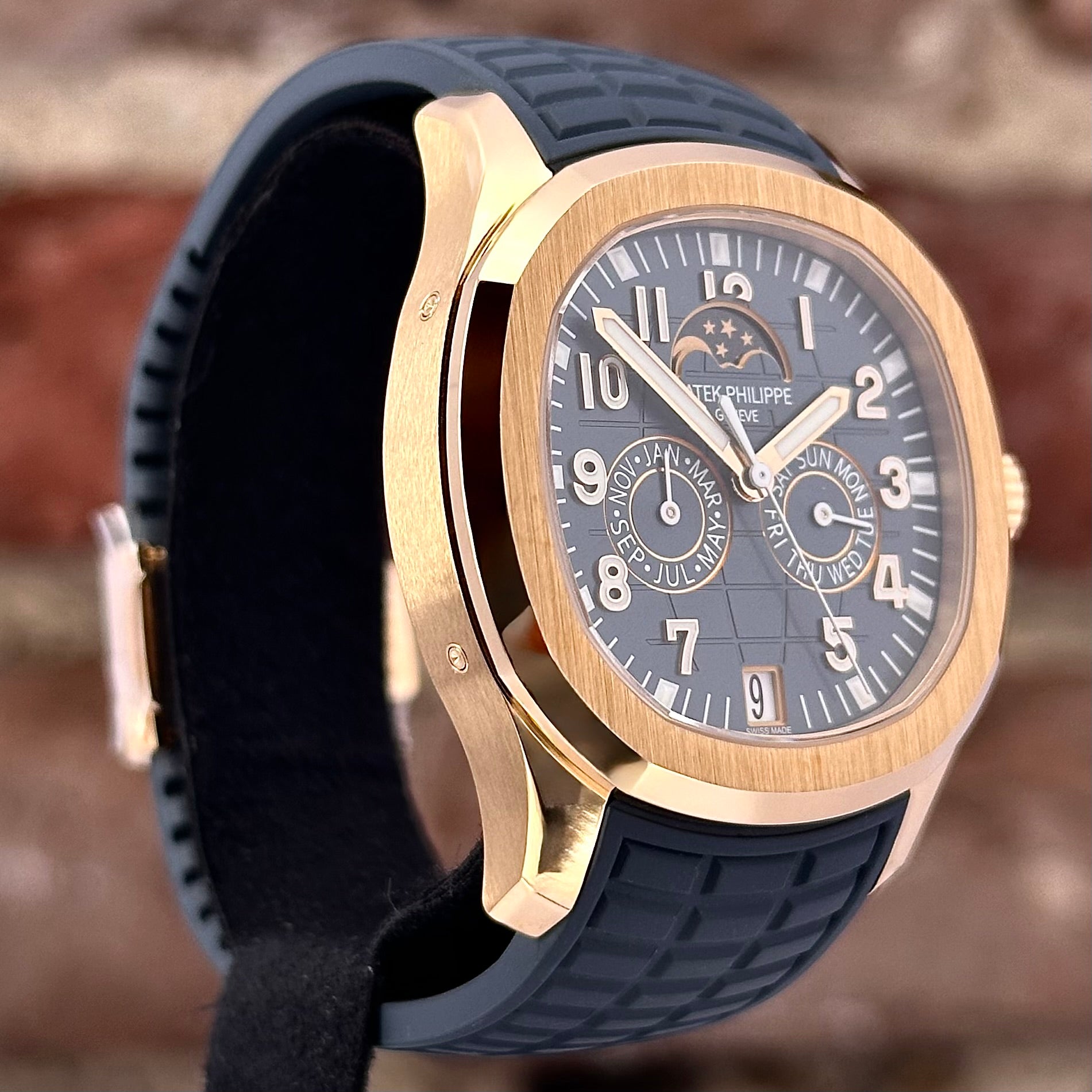 Patek Philippe Aquanaut- Blau/Graues Zifferblatt, Modell 2024, Ref.5261R