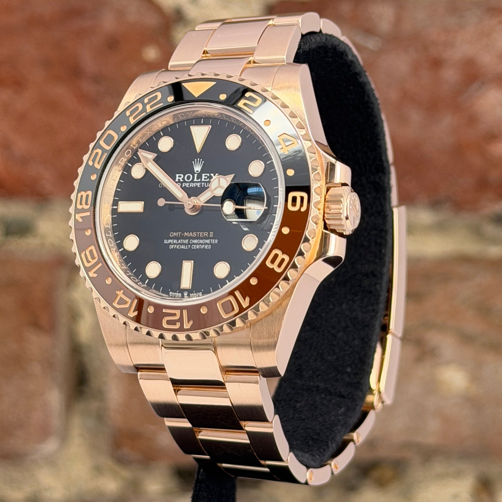 Rolex Gmt-Master II - Schwarzes Zifferblatt, Modell 2020, Ref. 126715CHNR