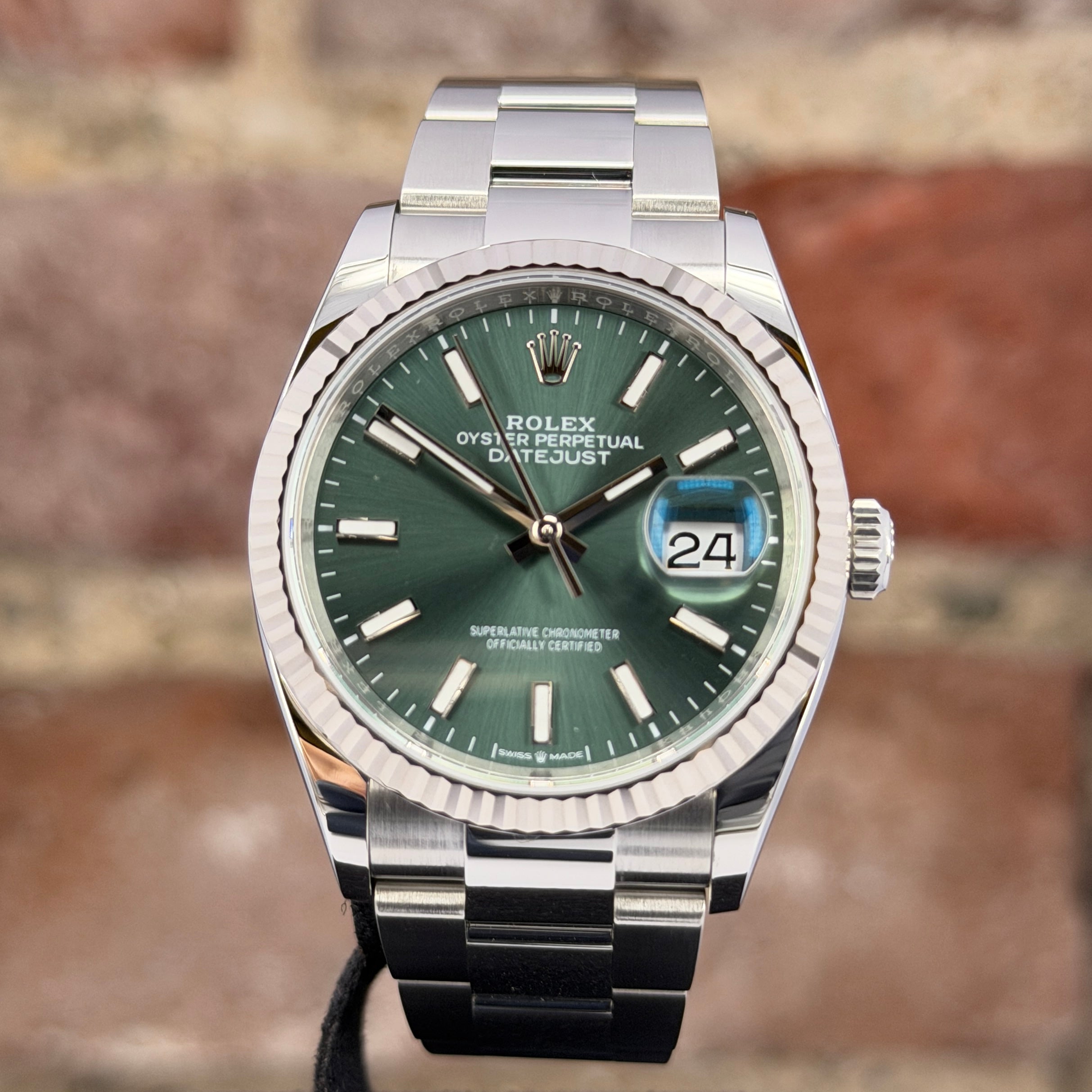 Rolex Datejust 36 - Grünes Zifferblatt, Modell 2025, Ref.126234