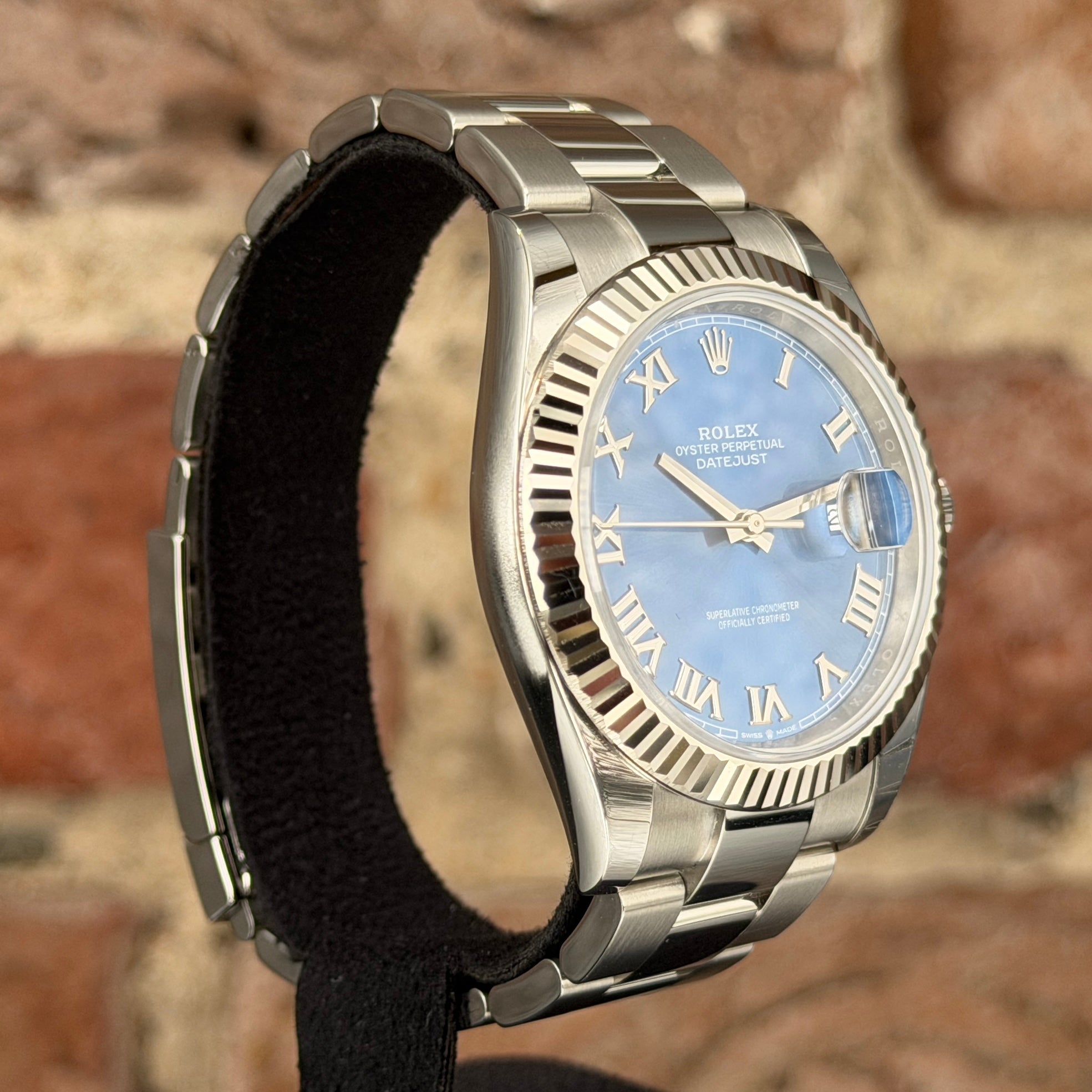 Rolex Datejust 41 - Blaues Zifferblatt Azurro, Modell 2025, Ref.126334