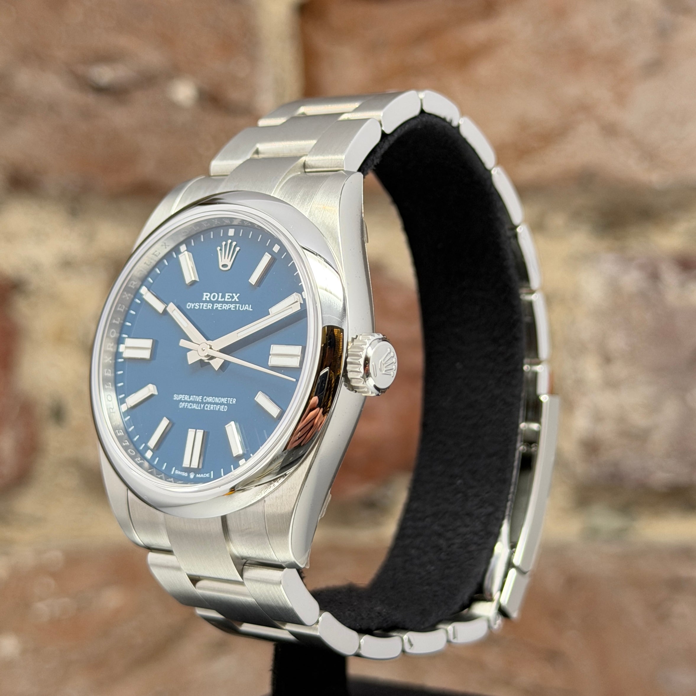 Rolex Oyster Perpetual 41 - Blaues Zifferblatt Modell 2025, Ref. 134300