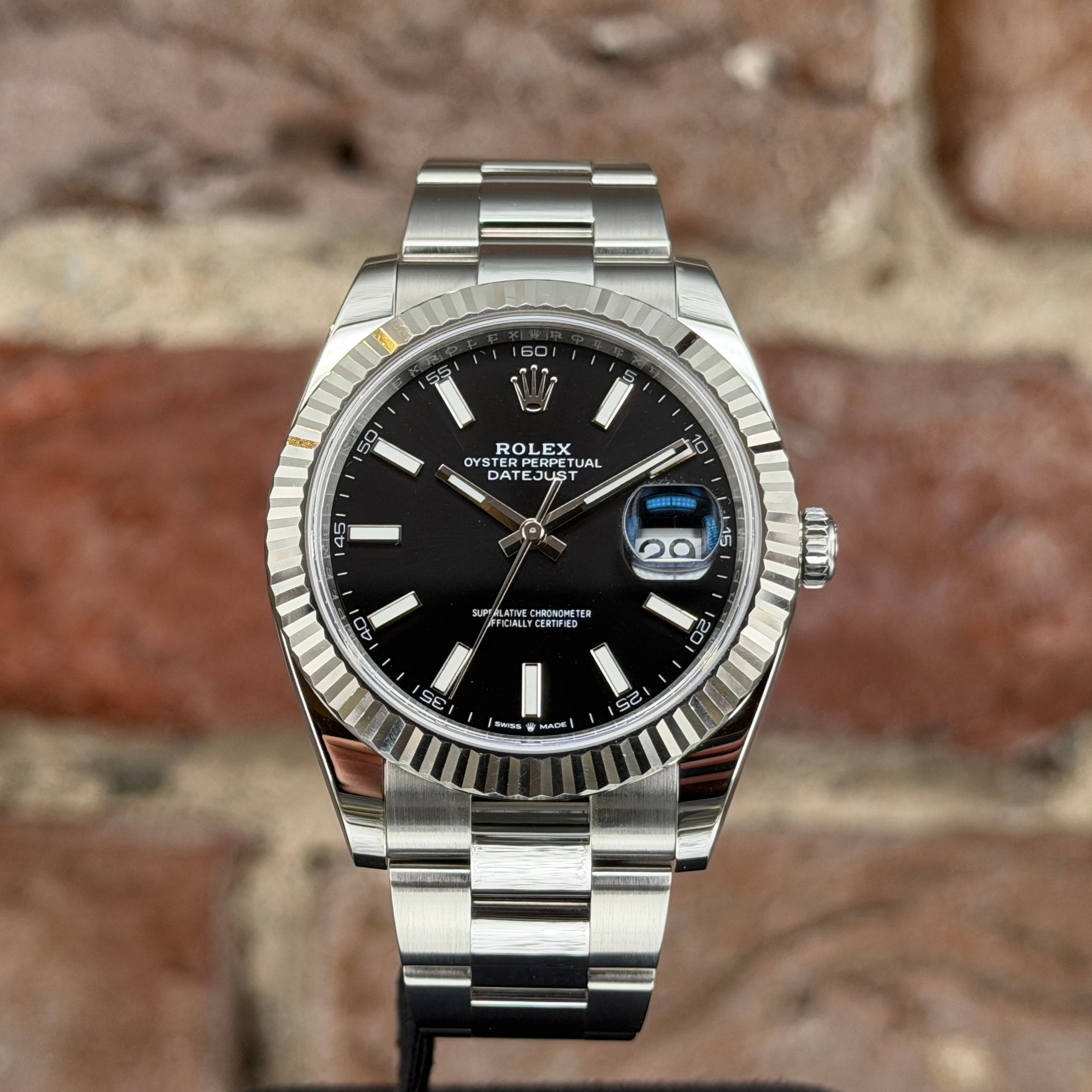 Rolex Datejust 41 - Schwarzes Zifferblatt, Modell 2022, Ref.126334