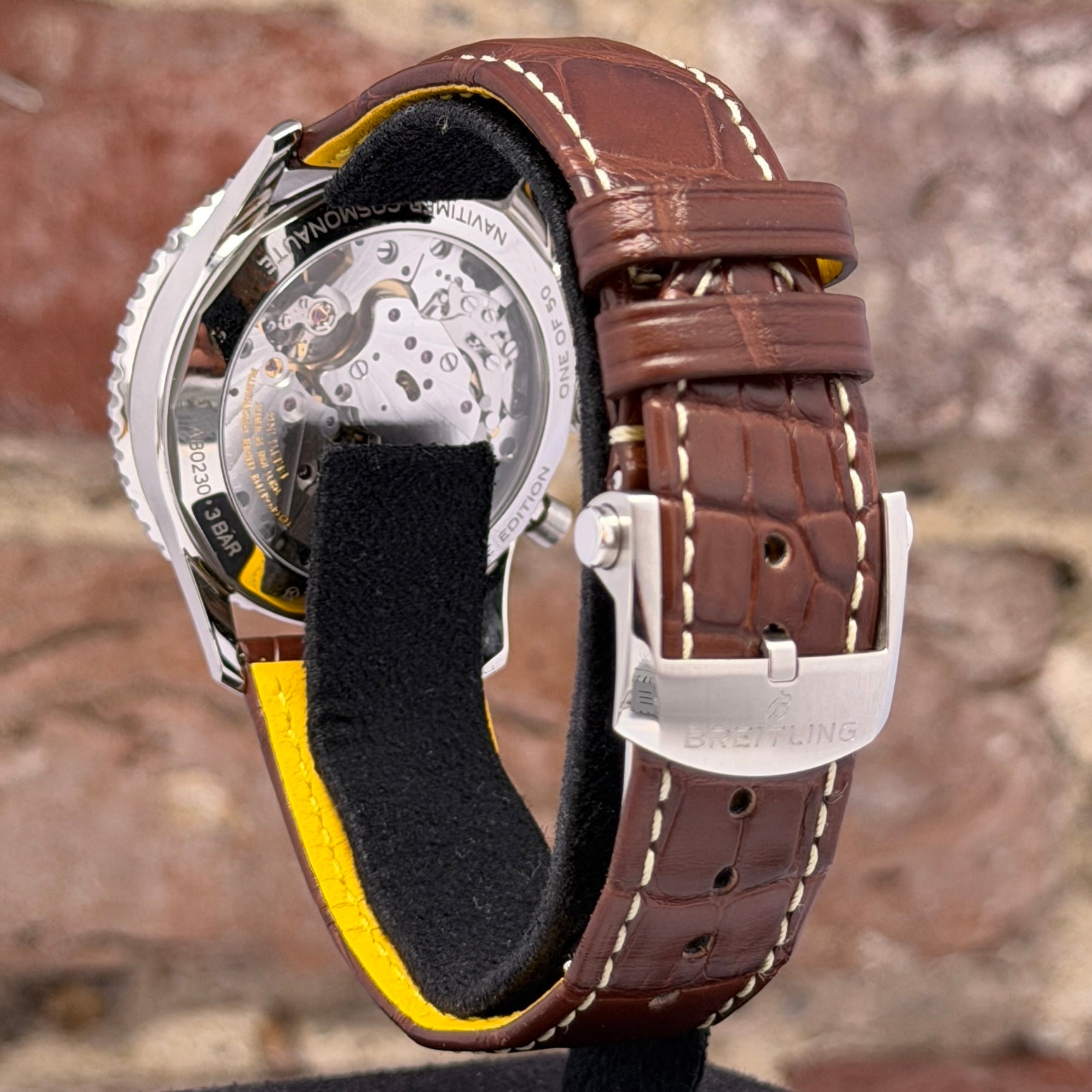 Breitling Navitimer B02 Chronograph 41 Cosmonaute - Grünes Zifferblatt, Ref. AB0230