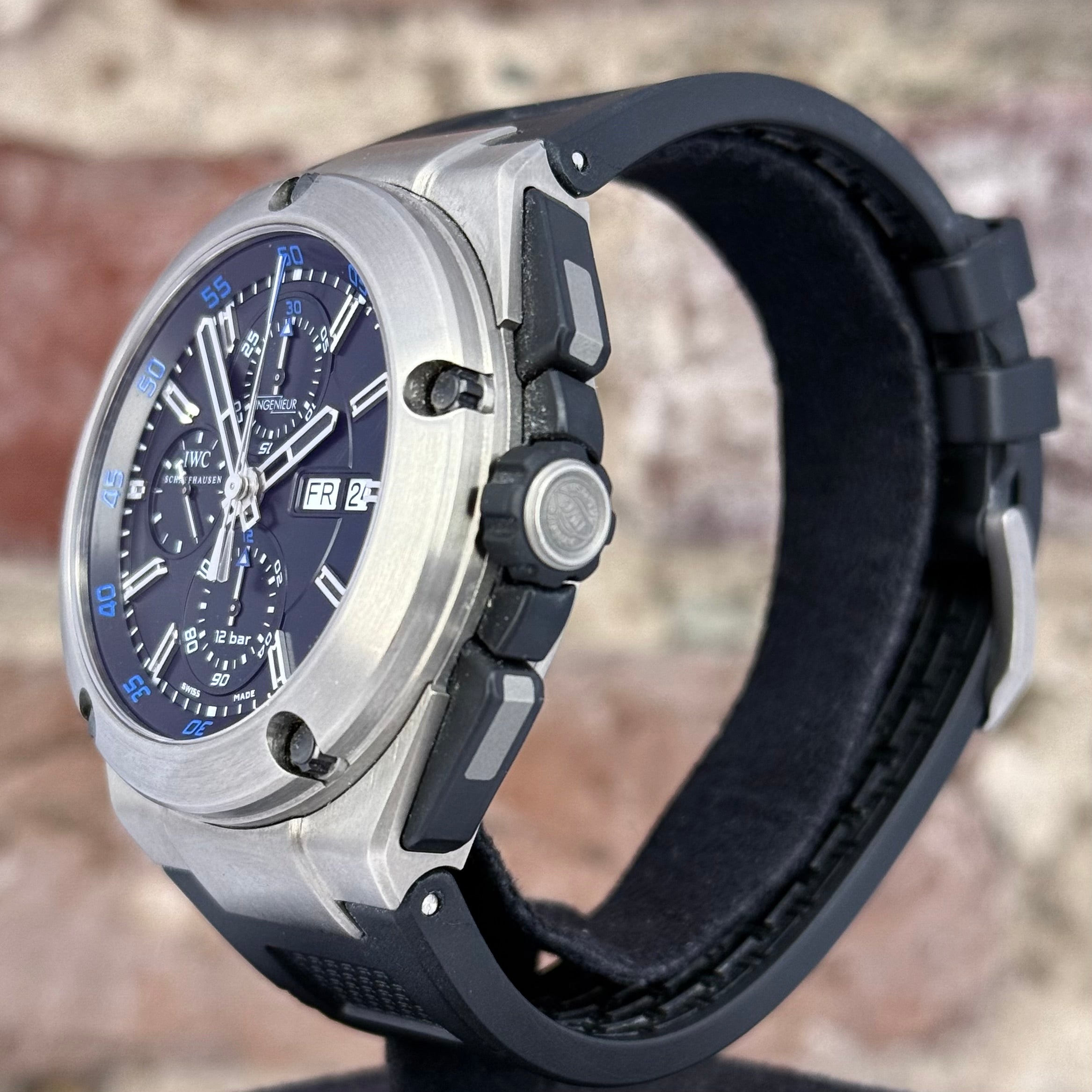 IWC Chronograph - Schwarzes Zifferblatt, Modell 2011, Ref. IW376501