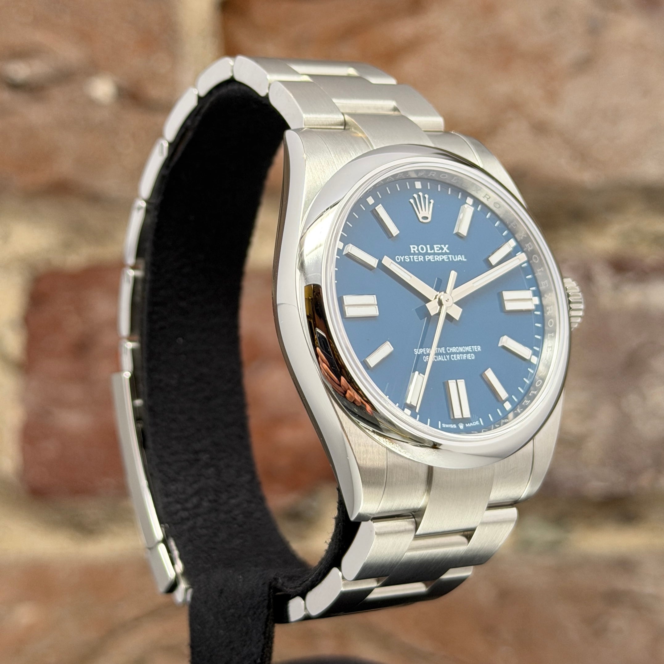 Rolex Oyster Perpetual 41 - Blaues Zifferblatt Modell 2025, Ref. 134300