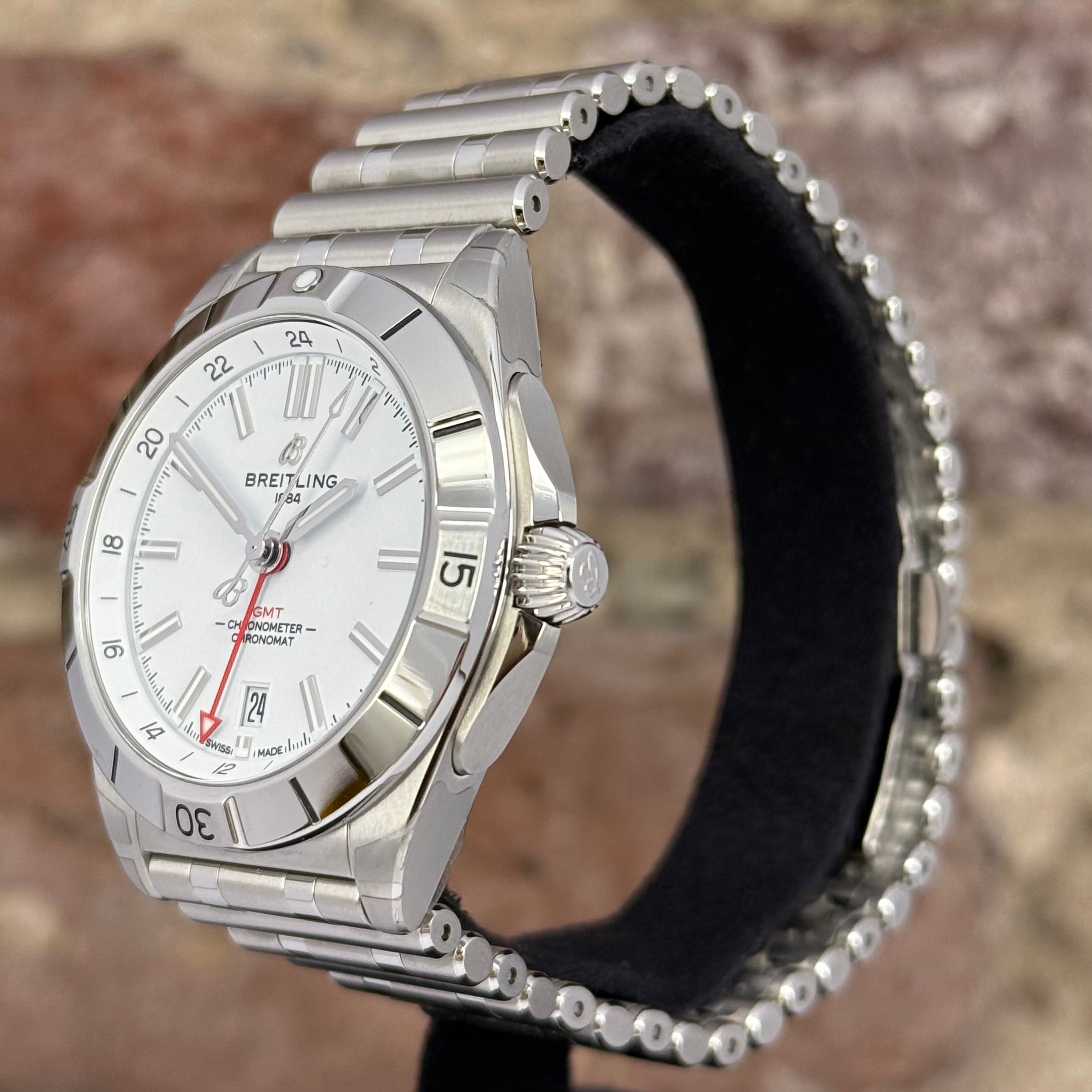 Breitling Chronomat Automatic GMT 40 - Weißes Zifferblatt, Modell 2025, Ref. A32398