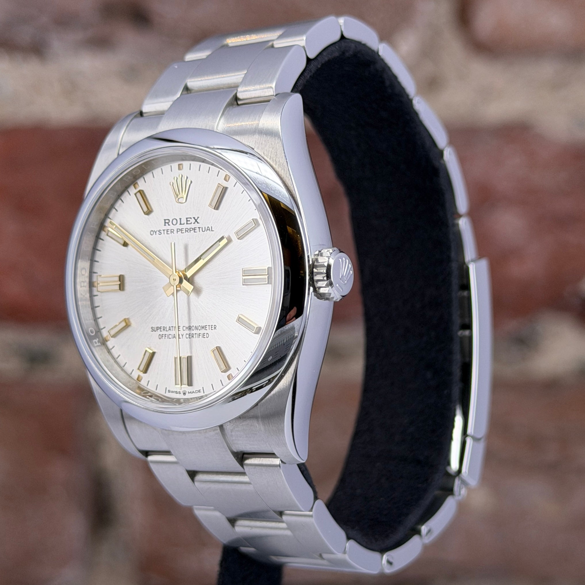 Rolex Oyster Perpetual 36 - Silbernes Zifferblatt, Modell 2021, Ref.126000