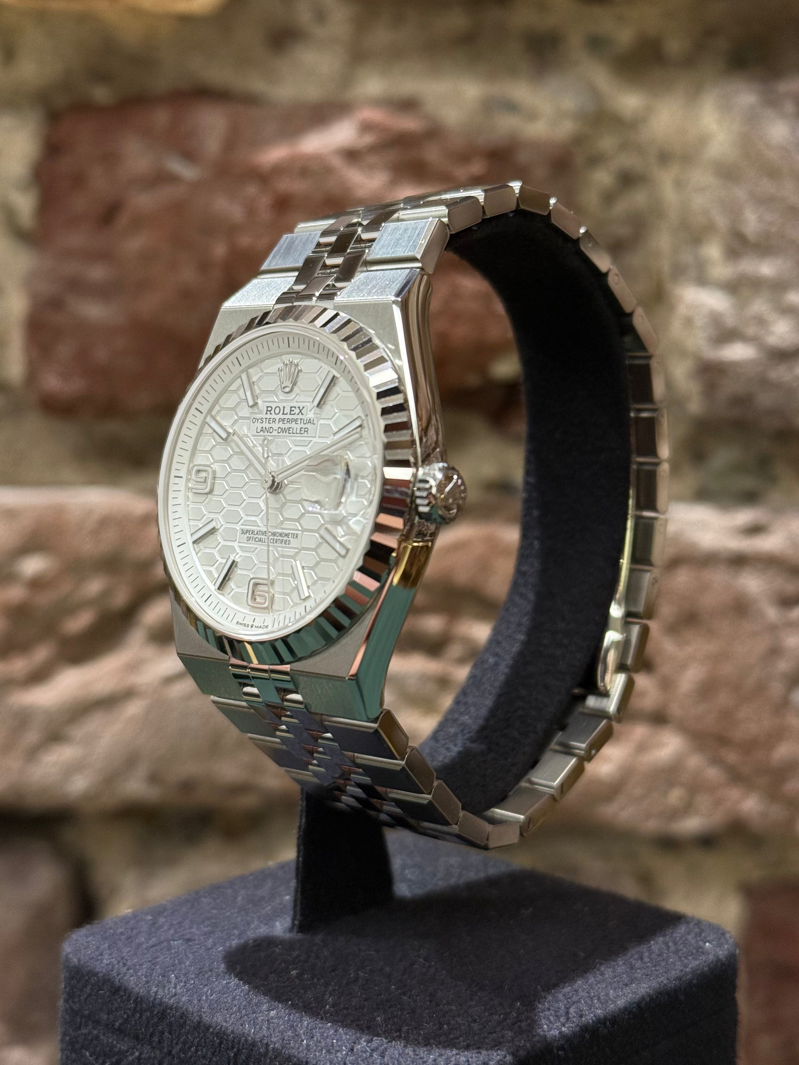 Rolex Land-Dweller - Weißes Zifferblatt, Modell 2025, Ref. 127334