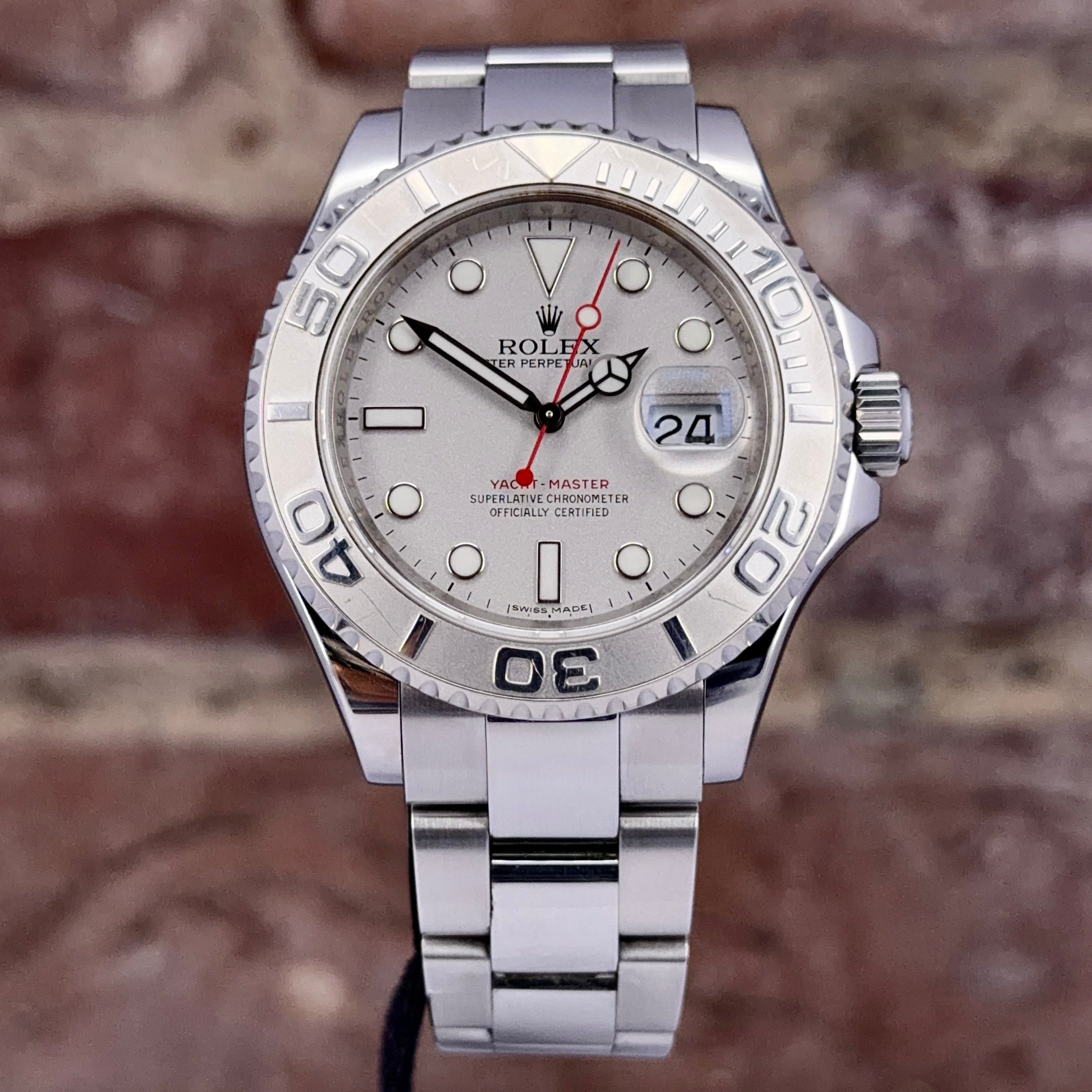 Rolex Yachtmaster 40 - Silbernes Zifferblatt, Modell 2012 Ref.16622