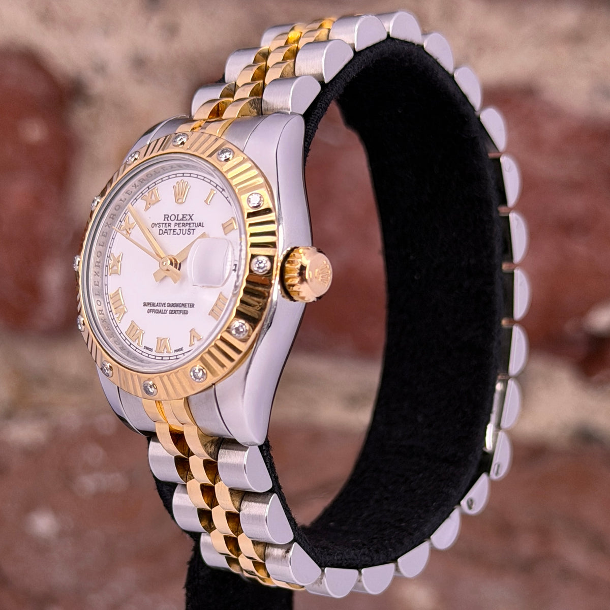 Rolex Lady-Datejust - Weißes Zifferblatt, Modell ca.2005, Ref. 179313