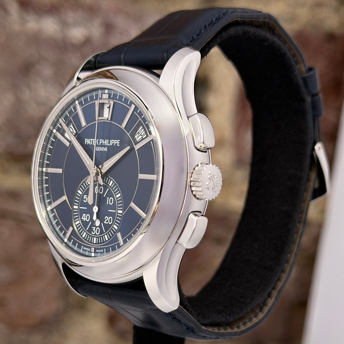 Patek Philippe Annual Calendar - Blaues Zifferblatt, Modell 2021, Ref.5905P-001