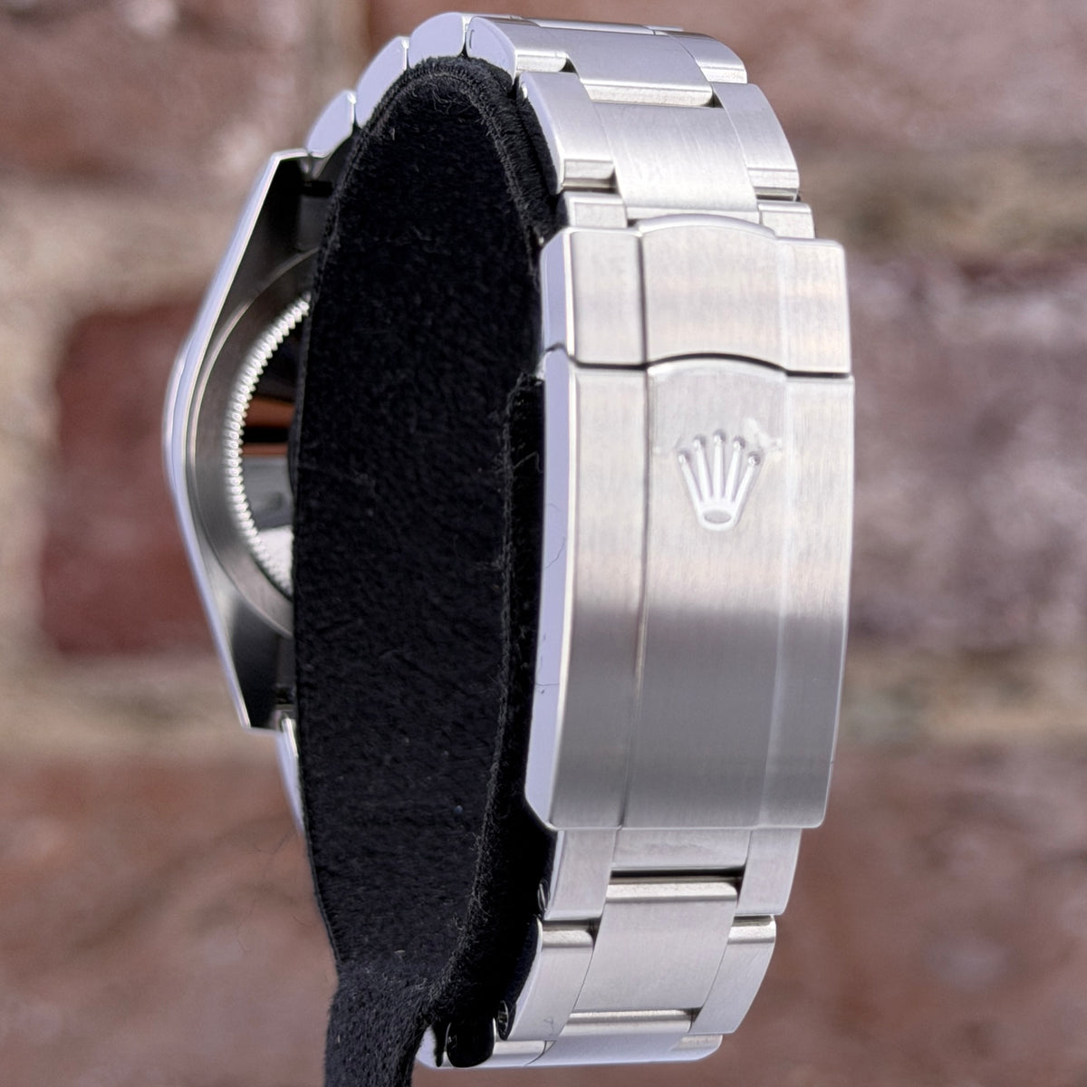 Rolex Oyster Perpetual - Pistachio Zifferblatt, Modell 2026, Ref. 124200