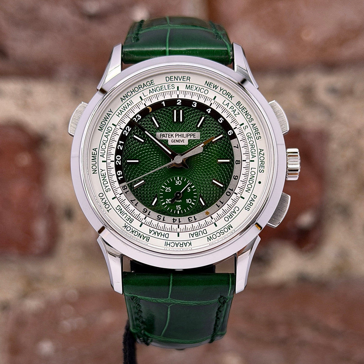 Patek Philippe - Grünes Zifferblatt, Modell 2025, Ref. 5930P-001