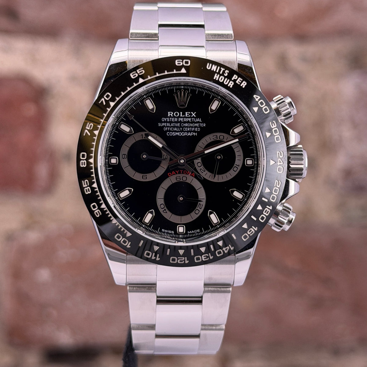 Rolex Daytona 40 - Schwarzes Zifferblatt, Modell 2023, Ref.116500LN