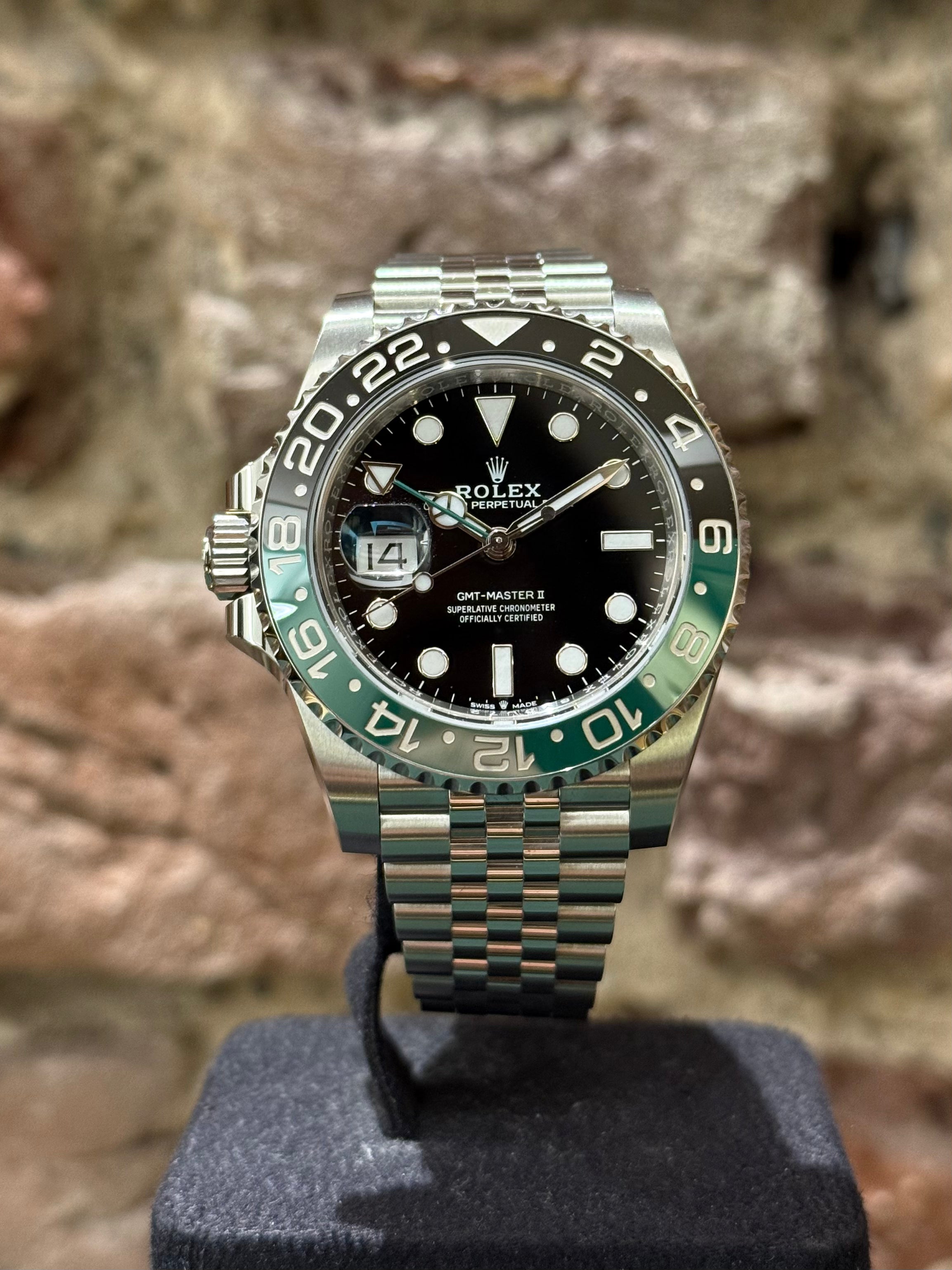 Rolex Gmt Master II - Schwarzes Zifferblatt, Modell 2025, Ref.126720VTNR