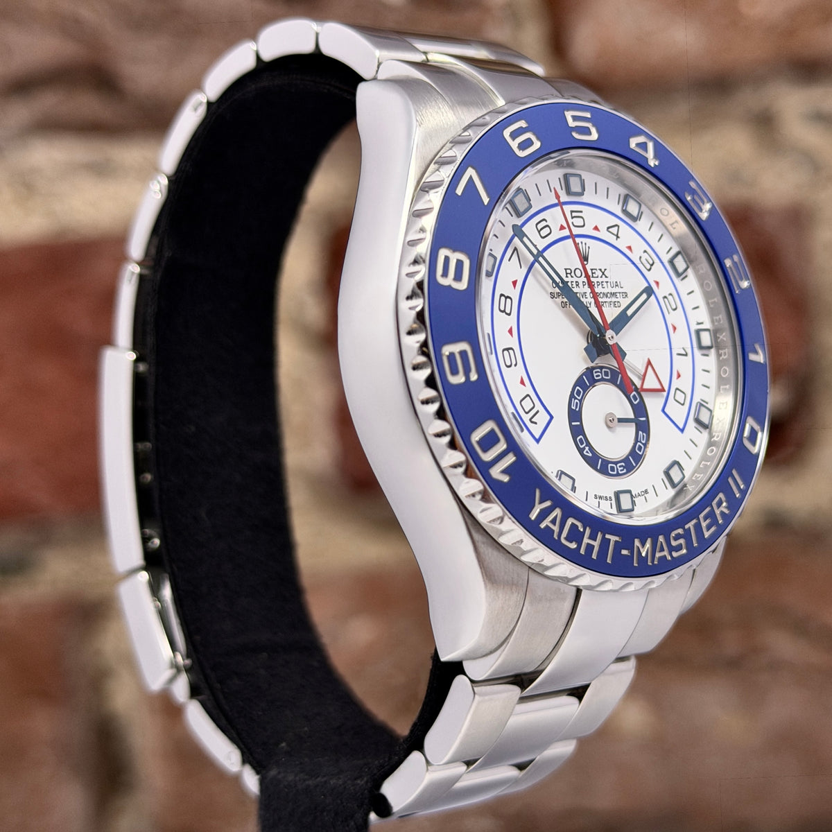 Rolex Yacht Master 44 - Blau Weißes Zifferblatt, Modell 2014, Ref.116680