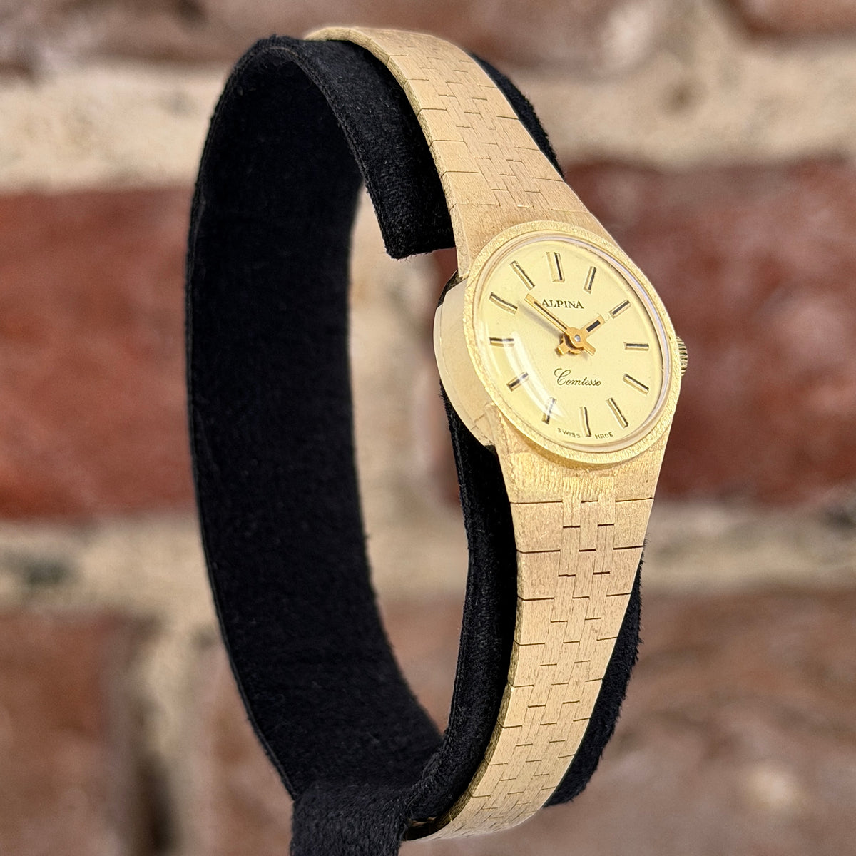 Alpina Comtesse 14karat - Champagner Zifferblatt