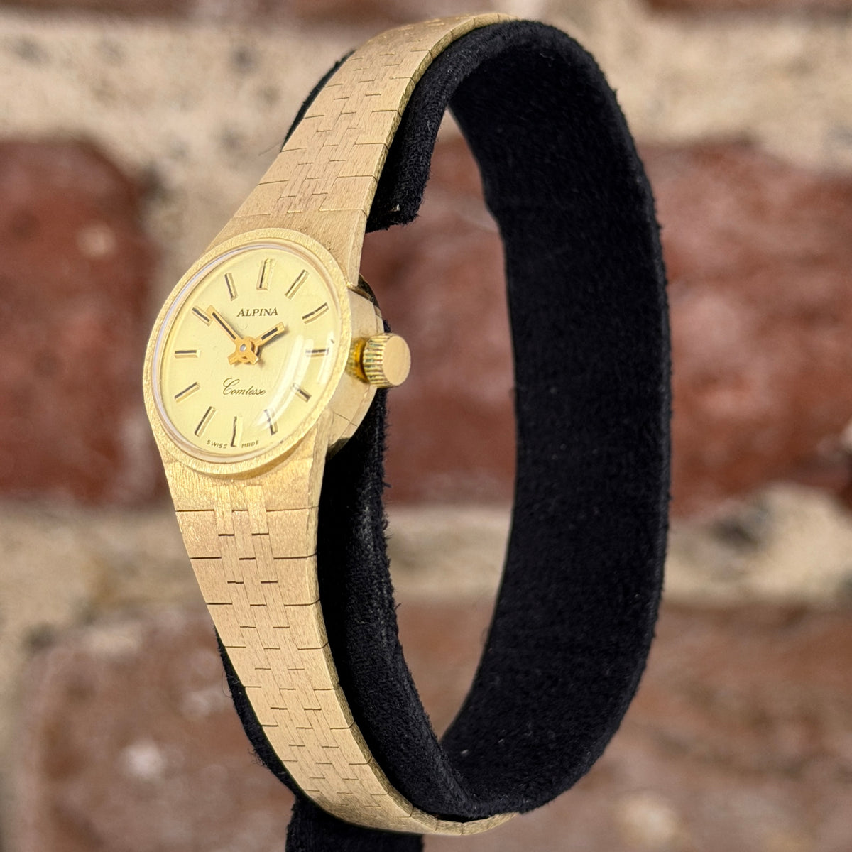 Alpina Comtesse 14karat - Champagner Zifferblatt