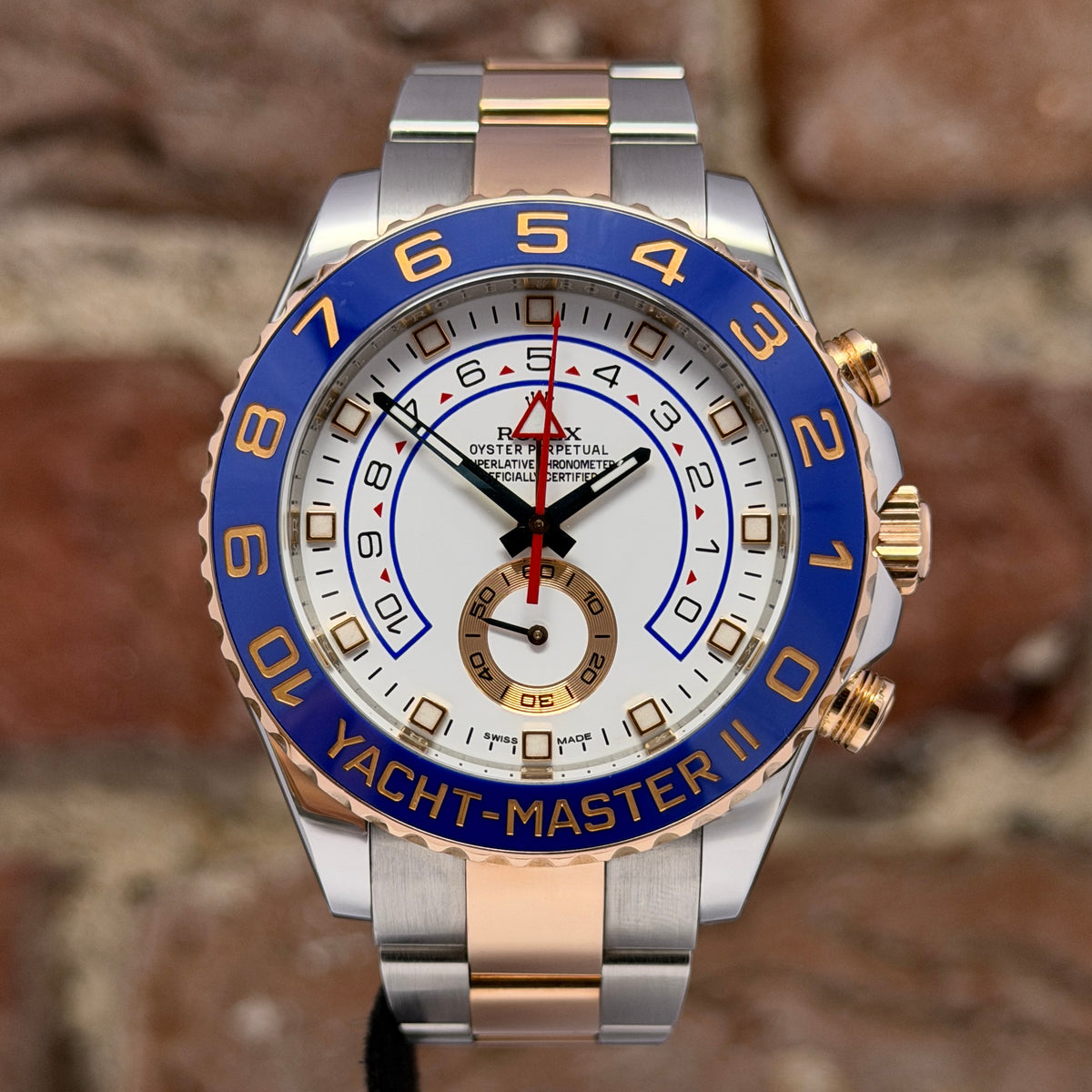 Rolex Yachtmaster 44 - Weißes Zifferblatt, Modell 2014, Ref.116681