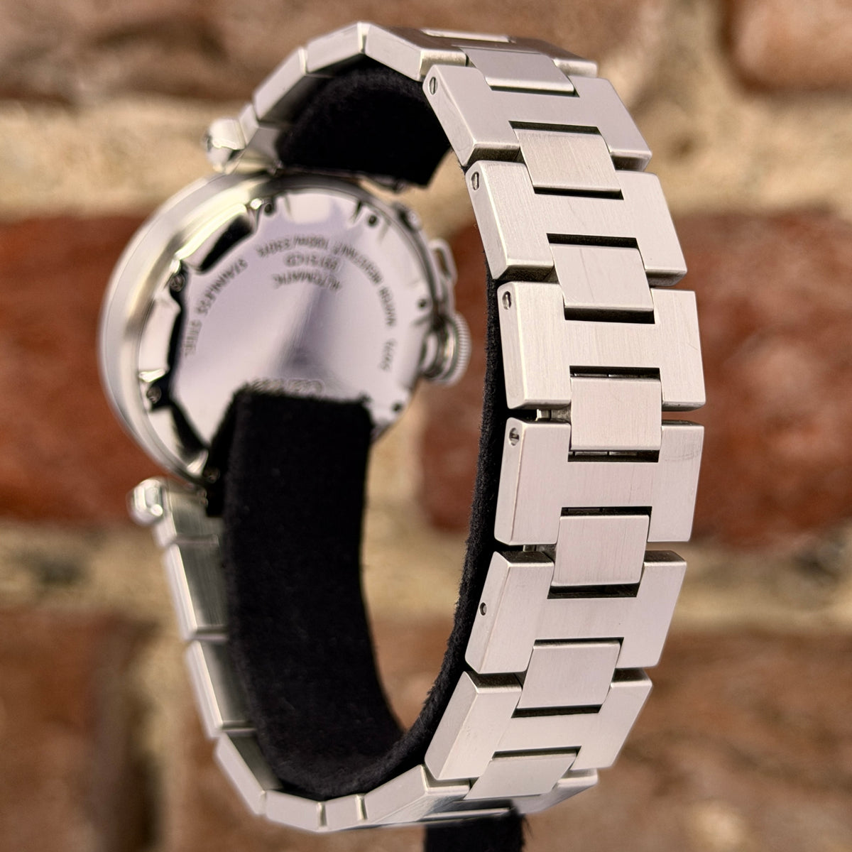 Cartier Pasha C  - Weißes Zifferblatt, Modell 2000, Ref. W31044M7