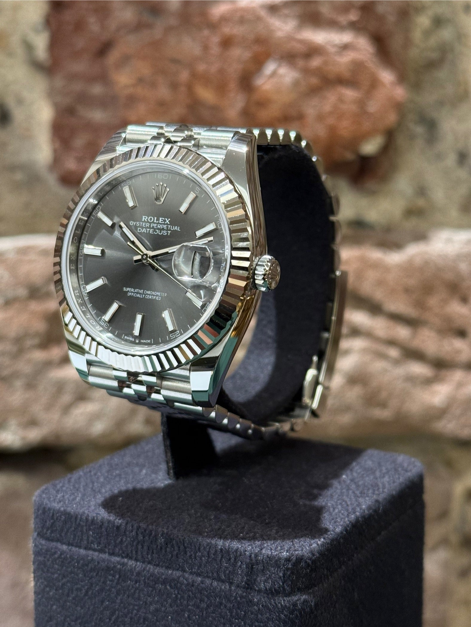 Rolex Datejust 41 - Graues Zifferblatt, Modell 2025, Ref. 126334