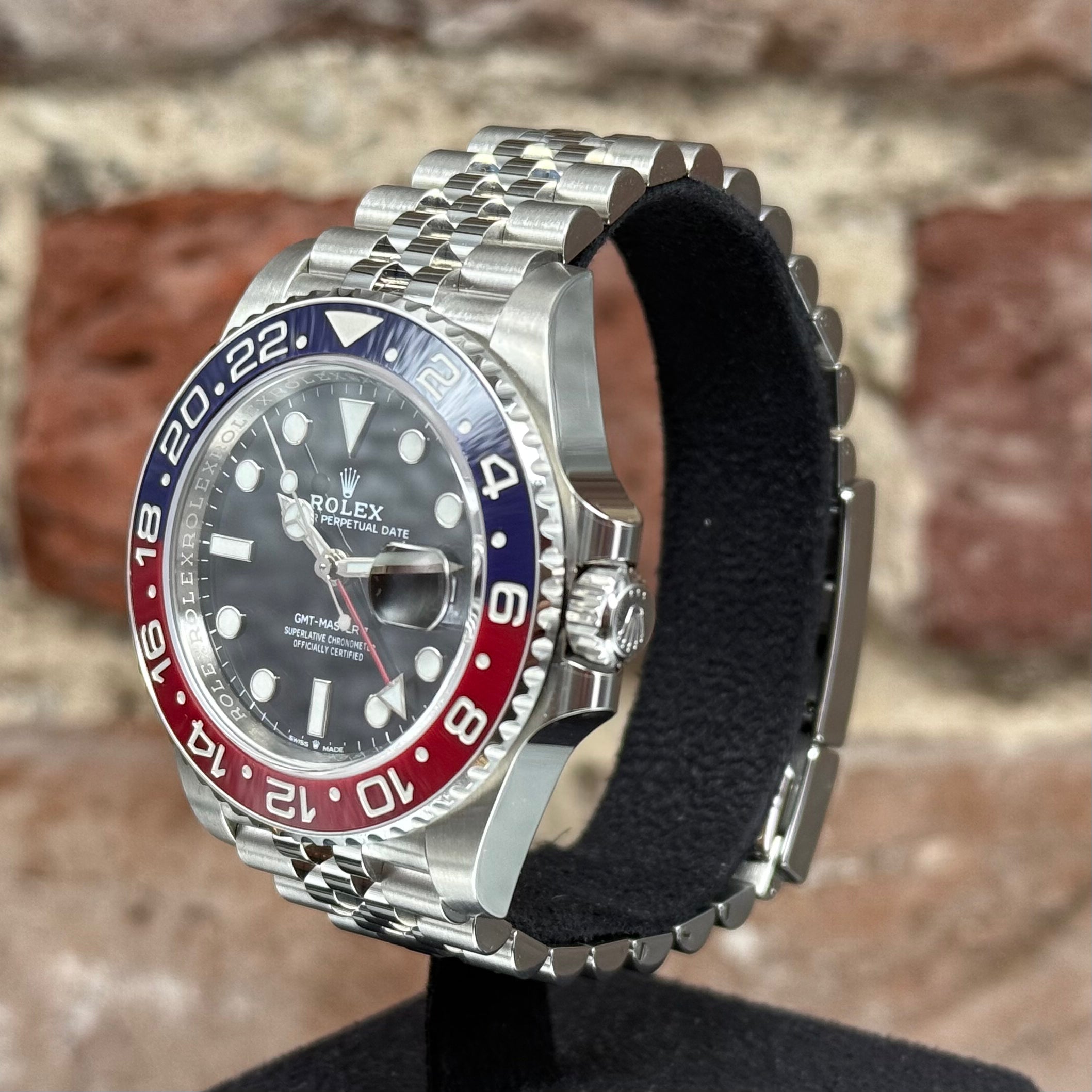 Rolex Gmt Master II - Schwarzes Zifferblatt, Modell 2023, Ref.126710BLRO
