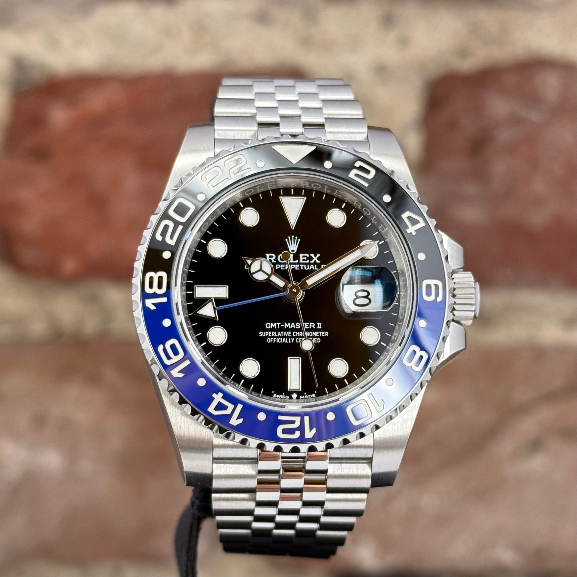 Rolex GMT-Master II - Schwarzes Zifferblatt, Modell 2026, Ref. 126710BLNR