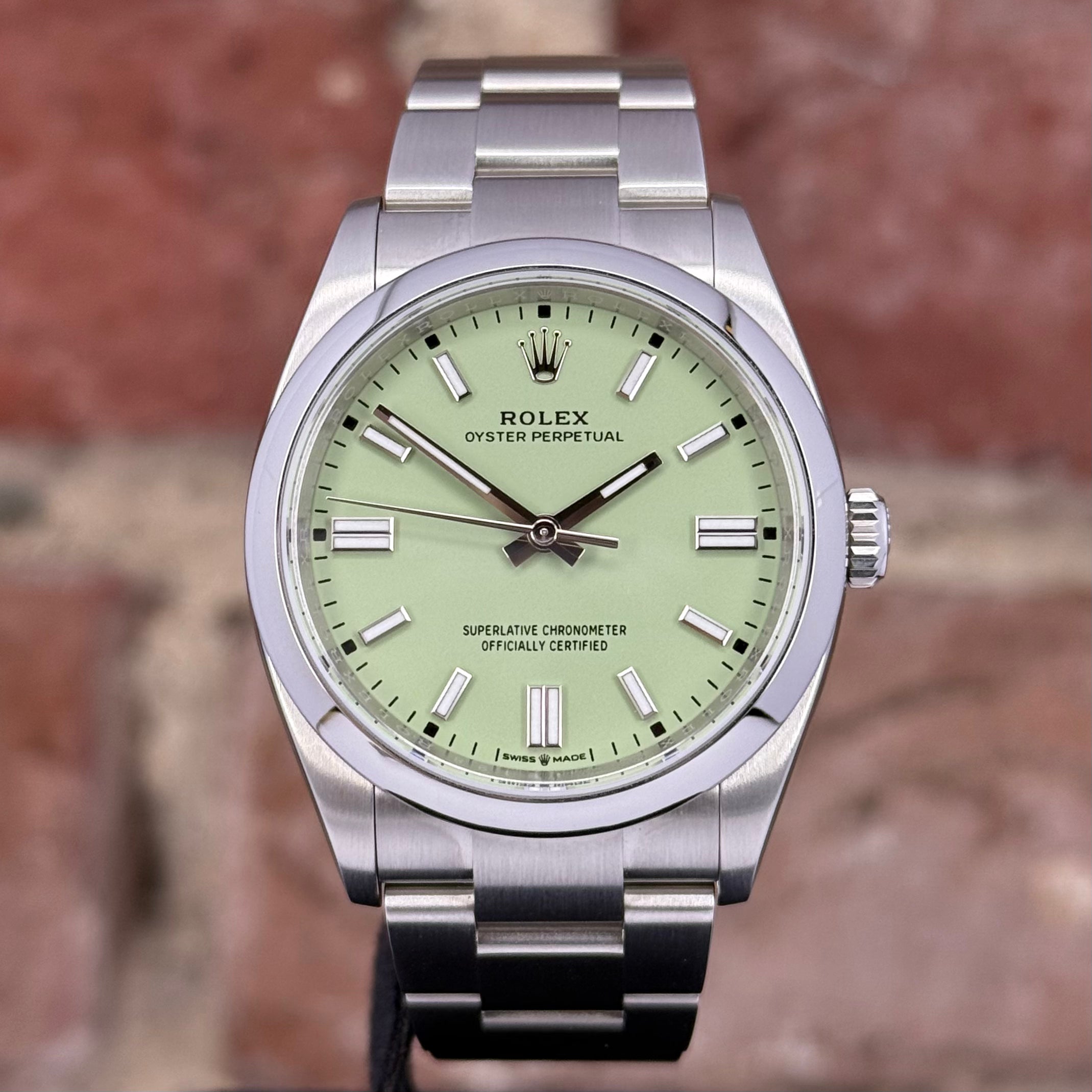 Rolex Oyster Perpetual 41 - Pistachio Zifferblatt Modell 2026, Ref. 134300