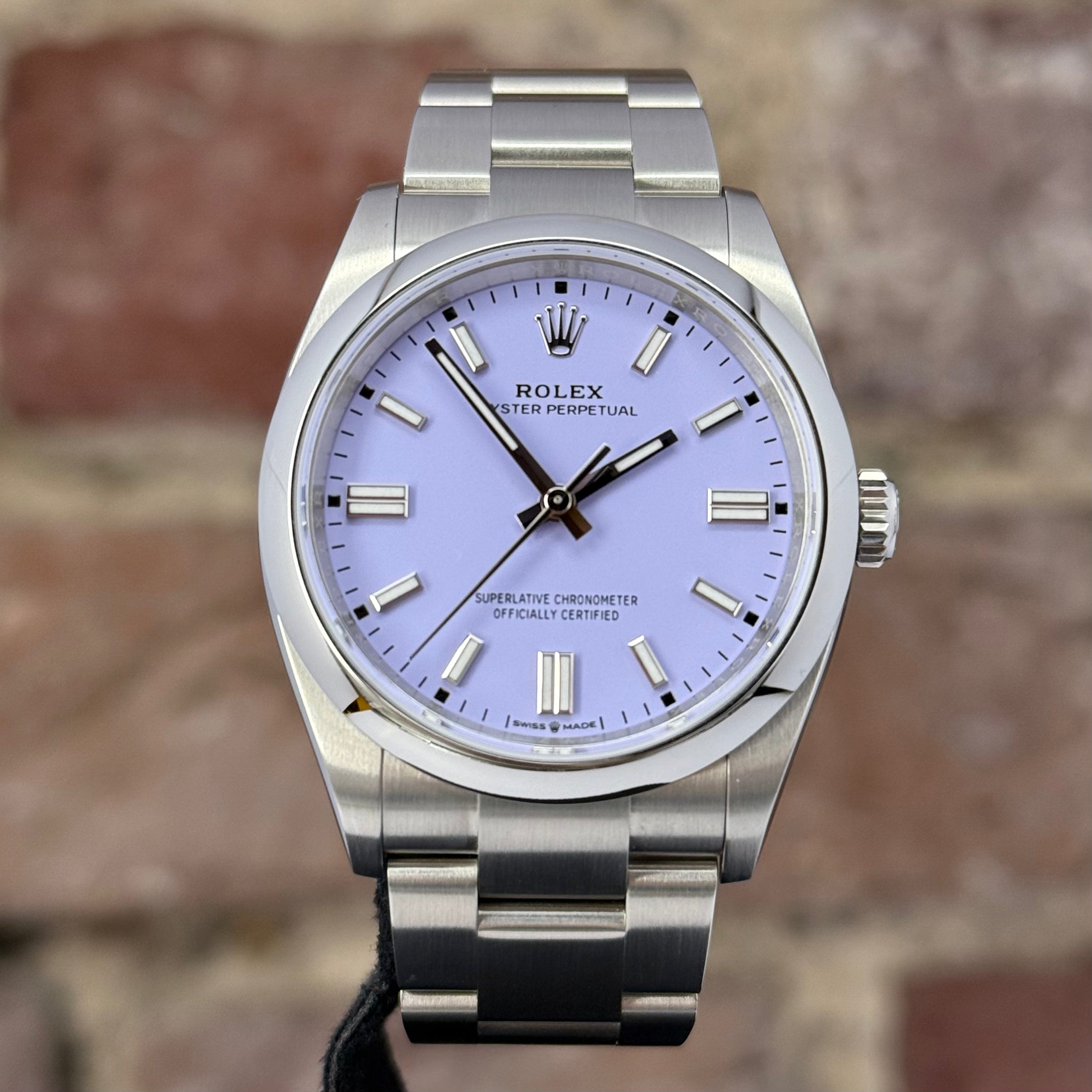 Rolex Oyster Perpetual 41 - Lavender Zifferblatt, Modell 2026, Ref.134300