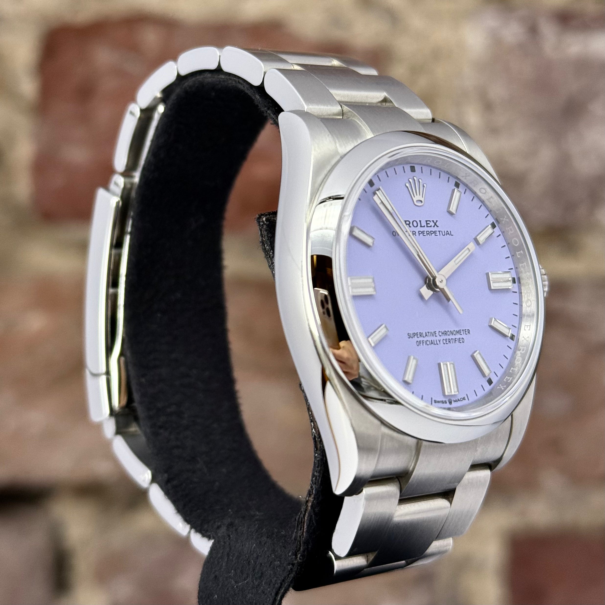 Rolex Oyster Perpetual 41 - Lavender Zifferblatt, Modell 2026, Ref.134300