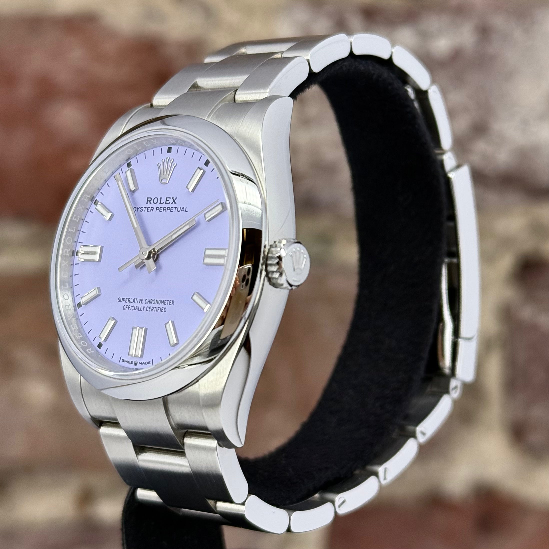 Rolex Oyster Perpetual 41 - Lavender Zifferblatt, Modell 2026, Ref.134300