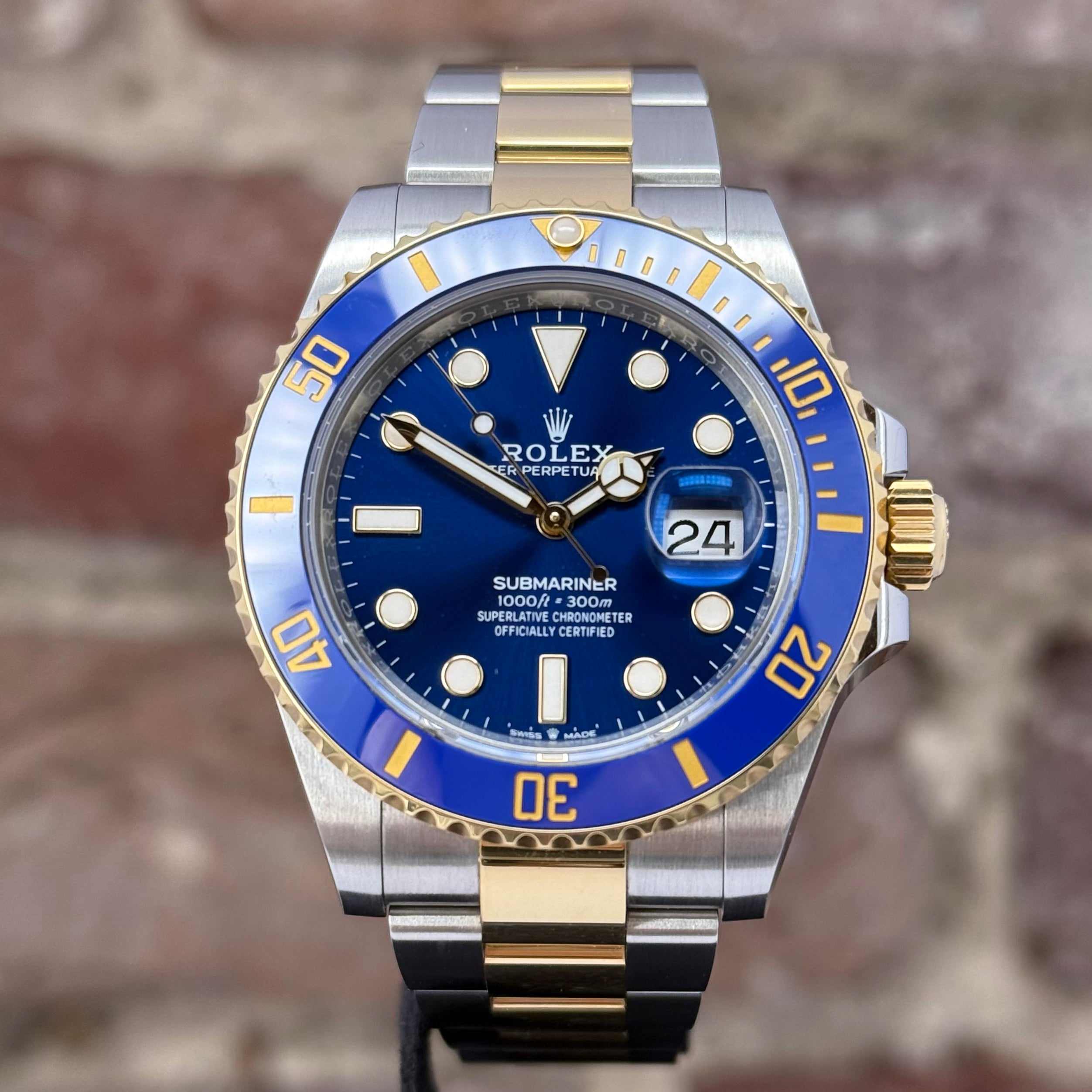 Rolex Submariner 41 - Blaues Zifferblatt, Modell 2024, Ref.126613LB