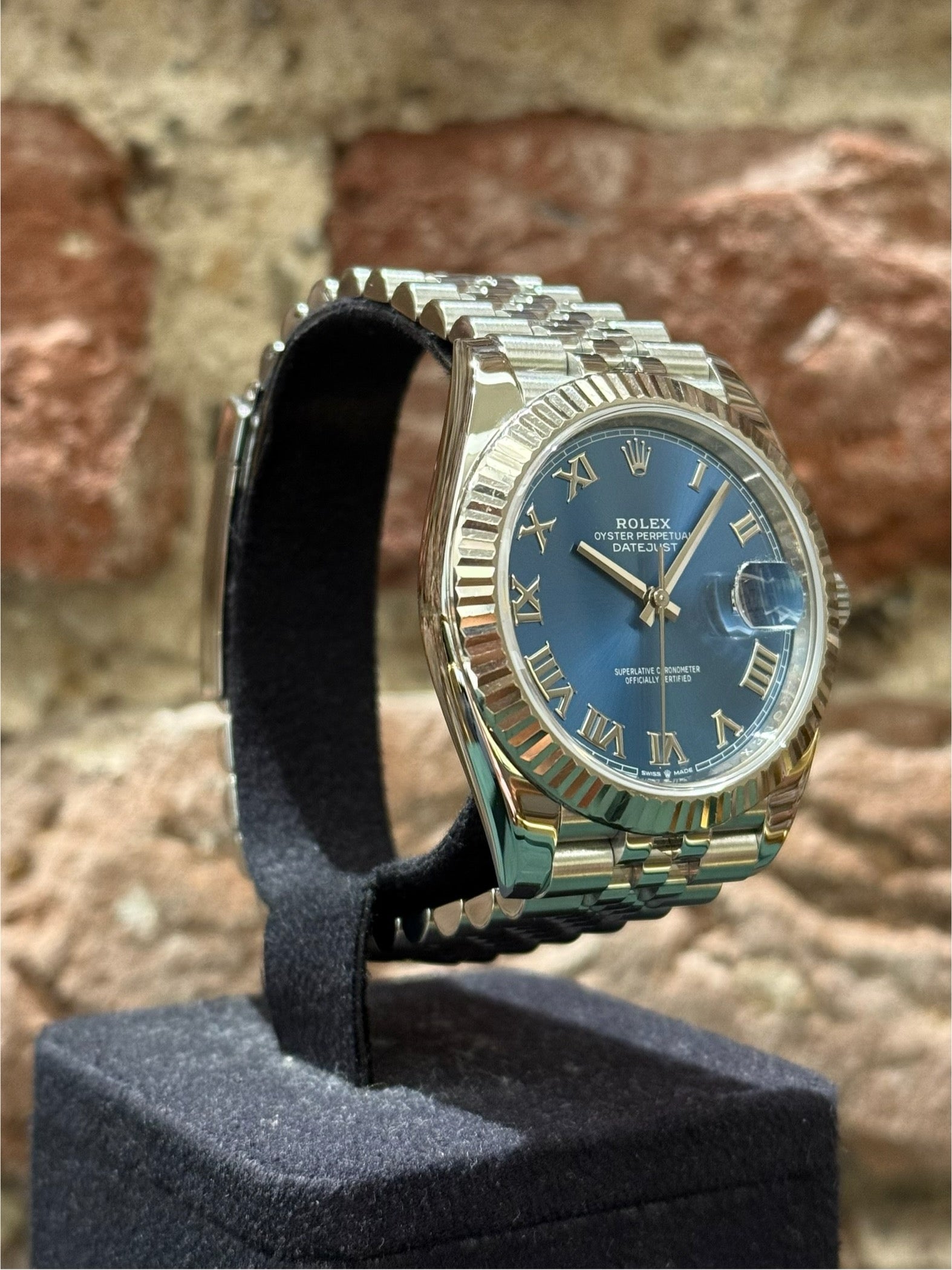 Rolex Datejust, Blaues Zifferblatt, Modell 2020, Ref.126334