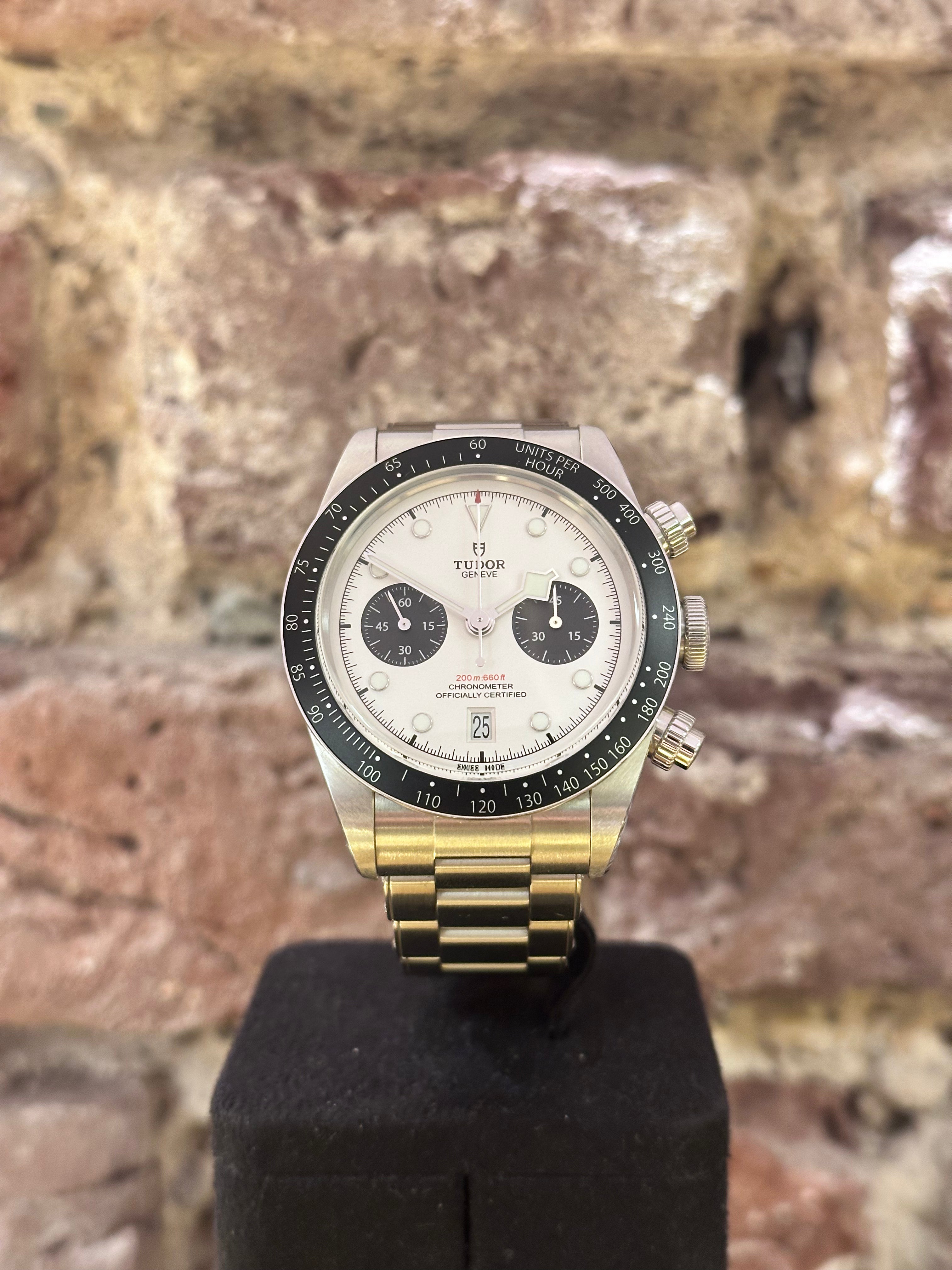 Tudor Black Bay Chrono 41 - Weißes Zifferblatt, Modell 2025, Ref.79360N