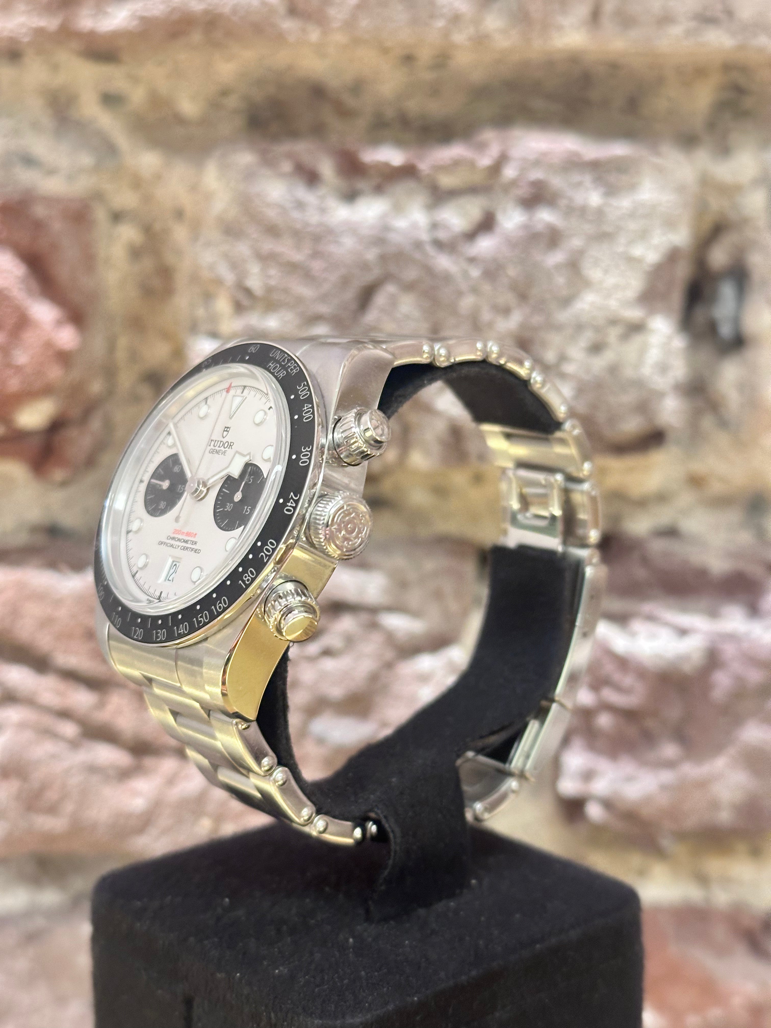 Tudor Black Bay Chrono 41 - Weißes Zifferblatt, Modell 2025, Ref.79360N